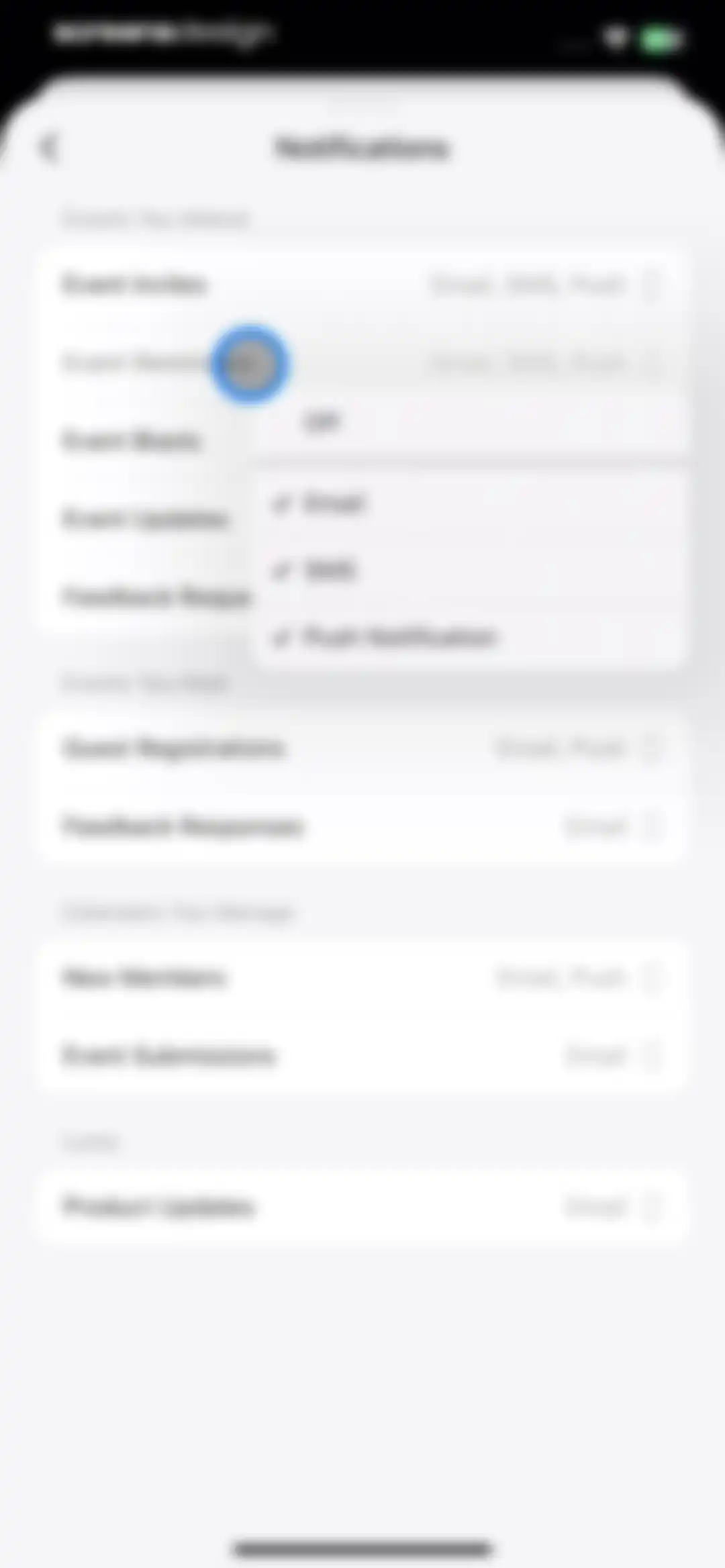 Luma: Events & Invites screen 103