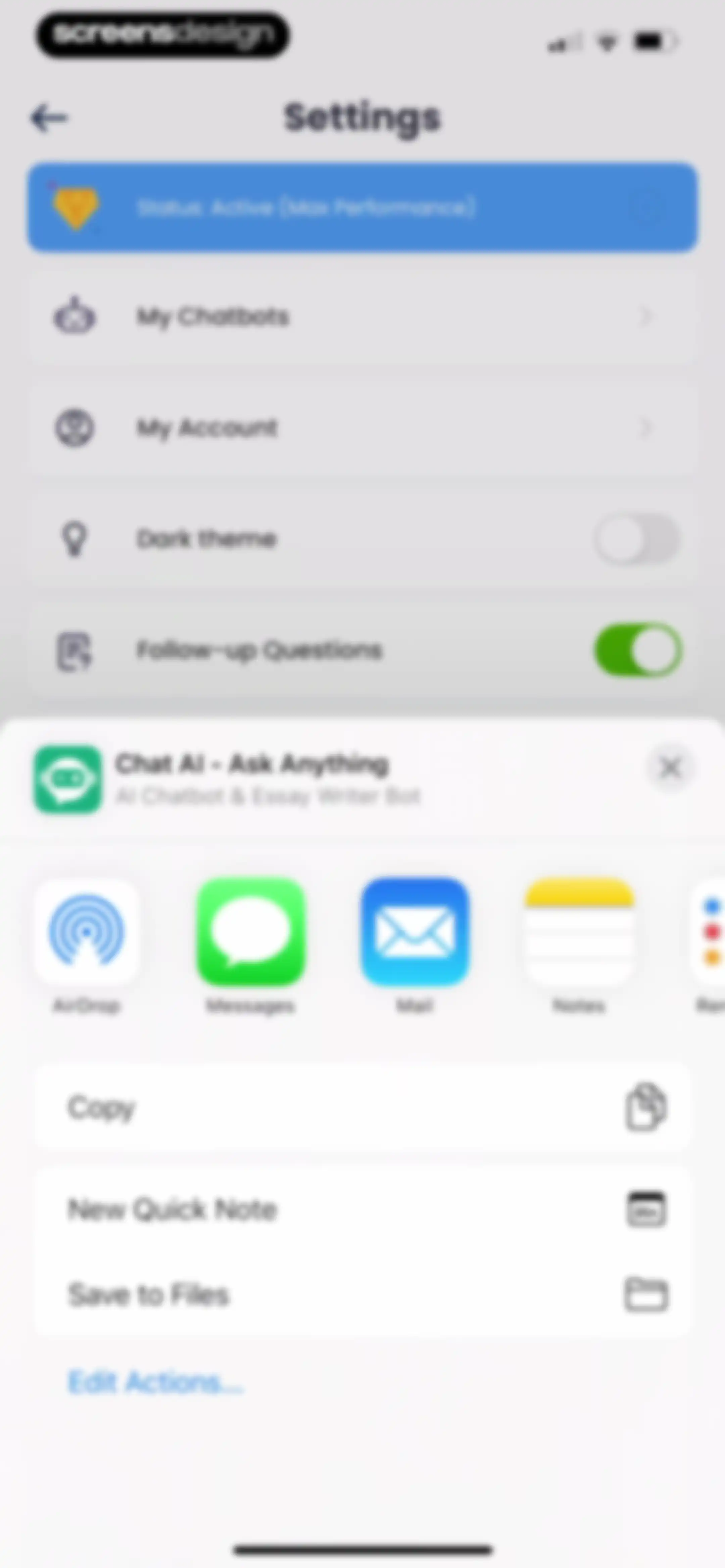 Chat AI - Ask Anything screen 80