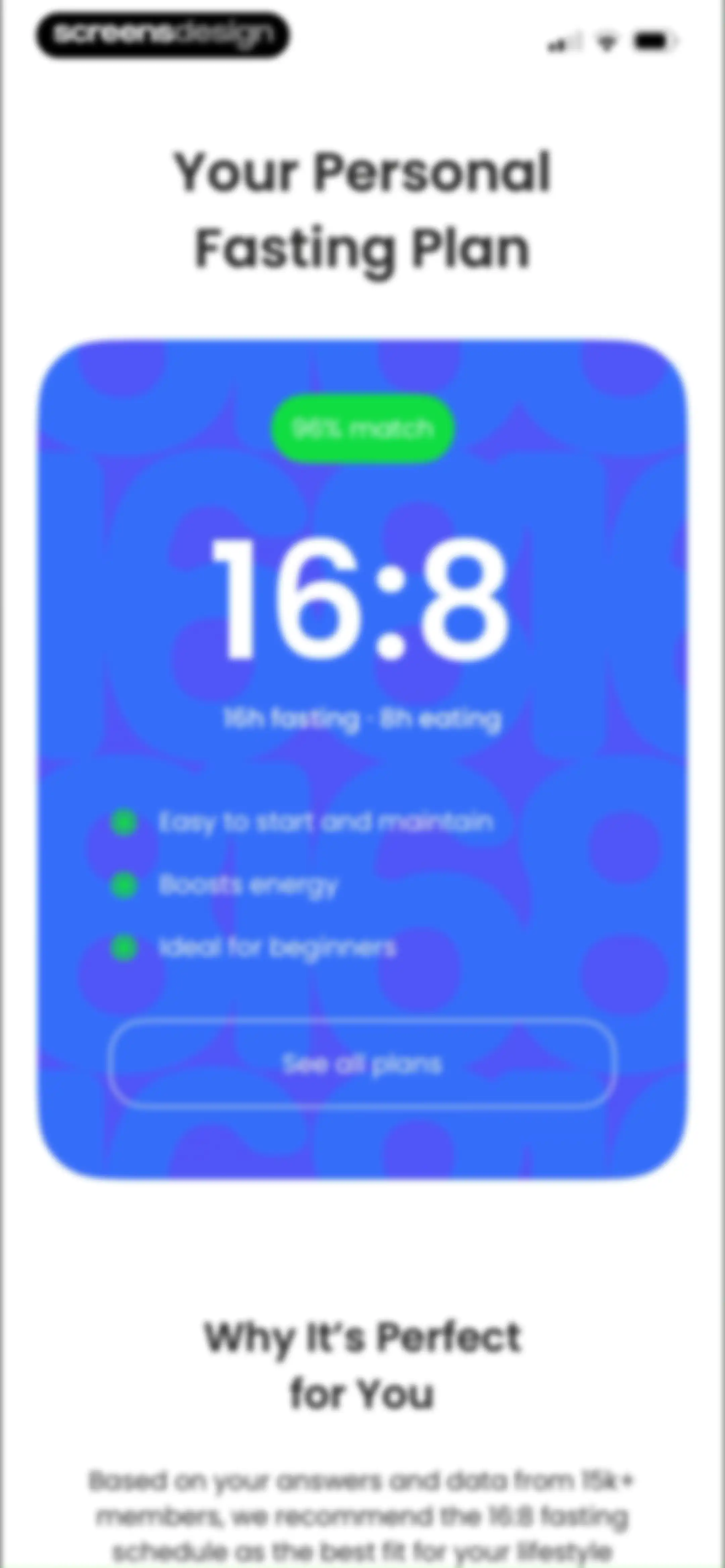 Fasting App: Tracker & Timer screen 84