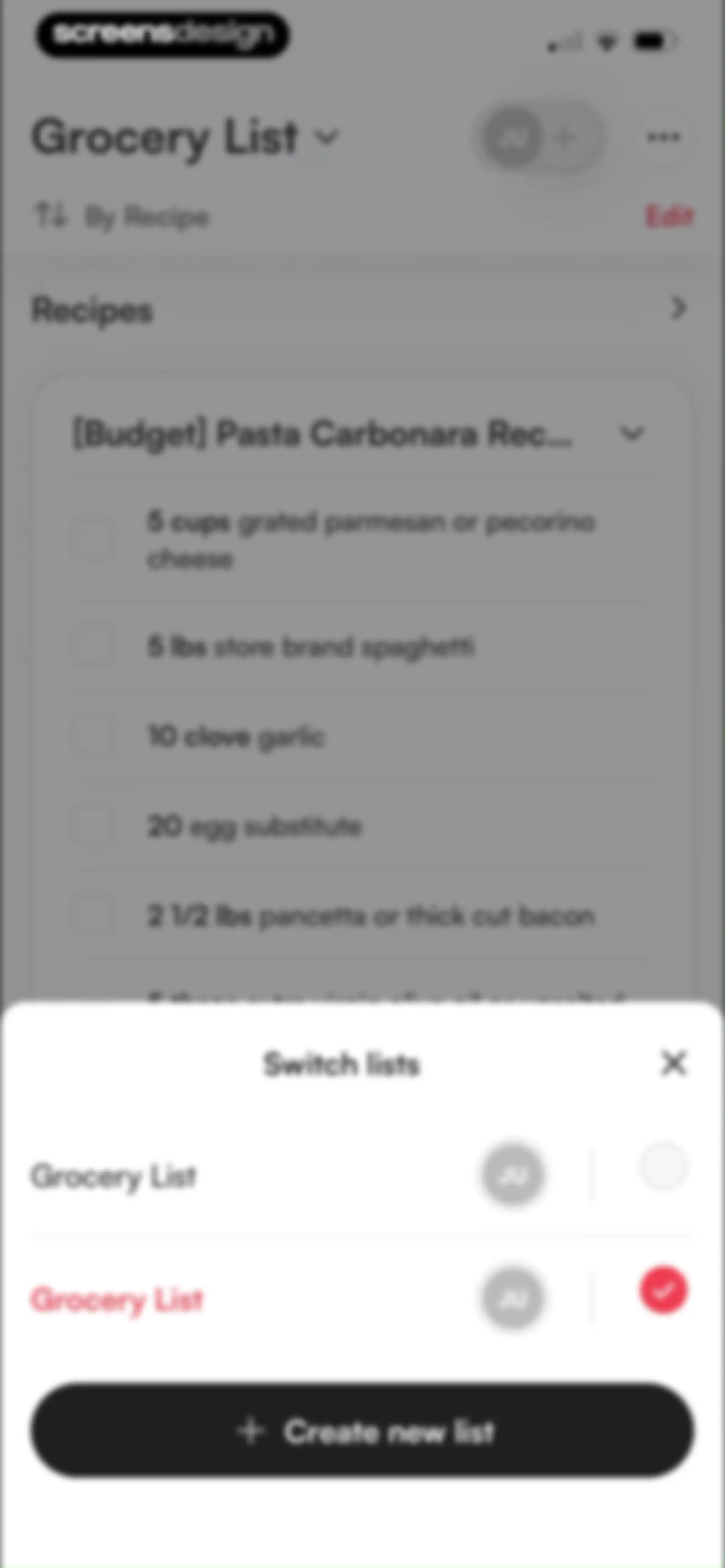 Osta: Save & Share Recipes screen 107