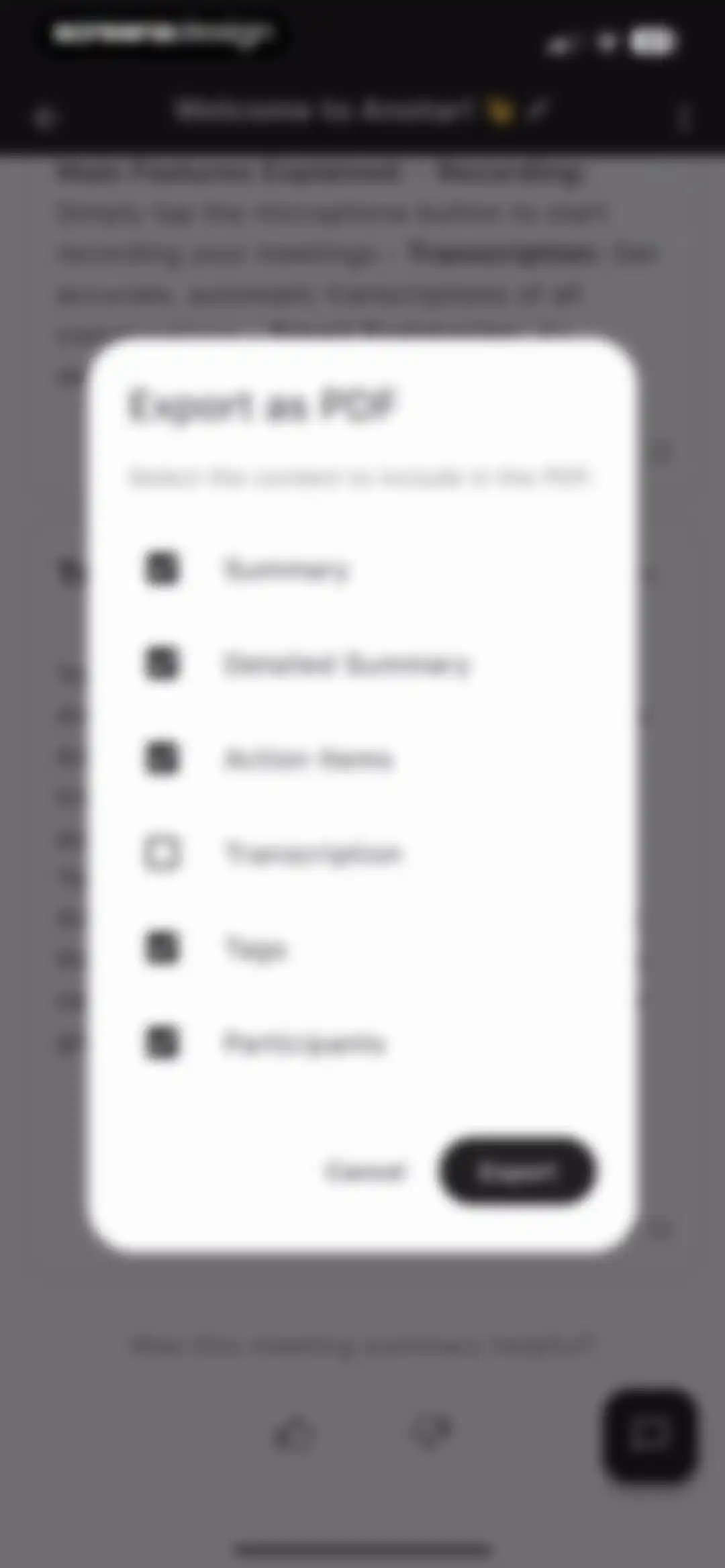 Anotar: Work Meeting Recorder screen 52