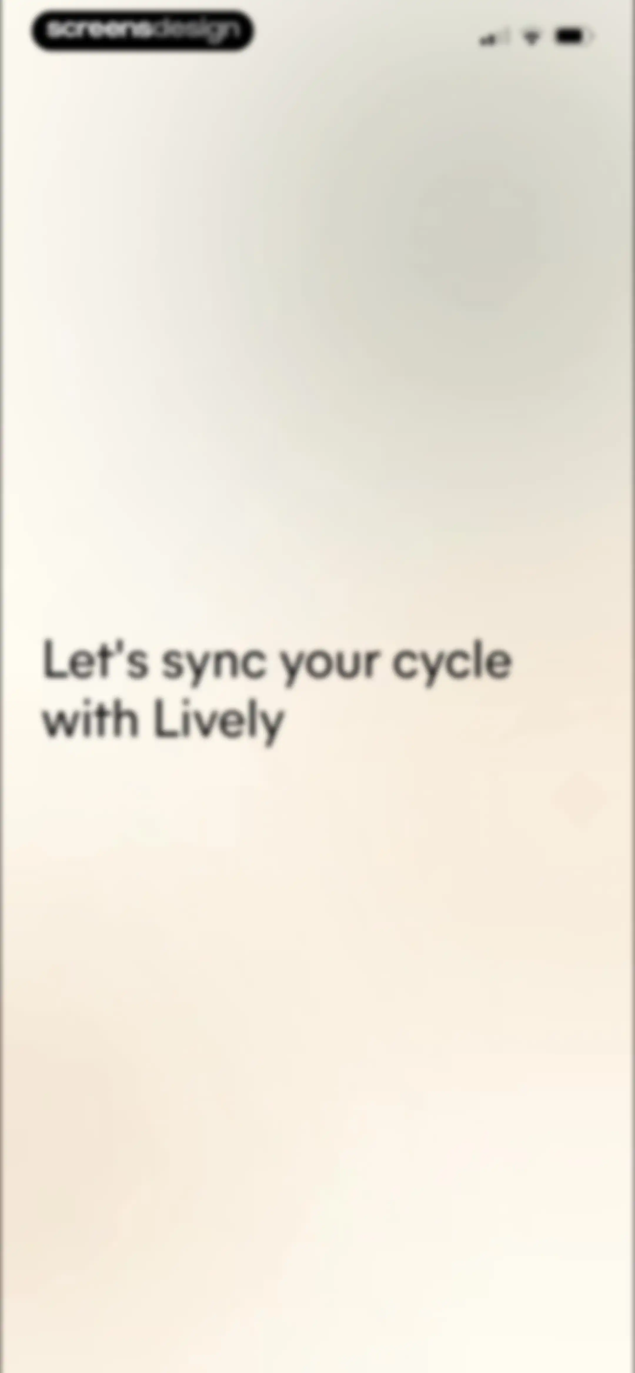 Lively - Period Tracker, Cycle screen 8