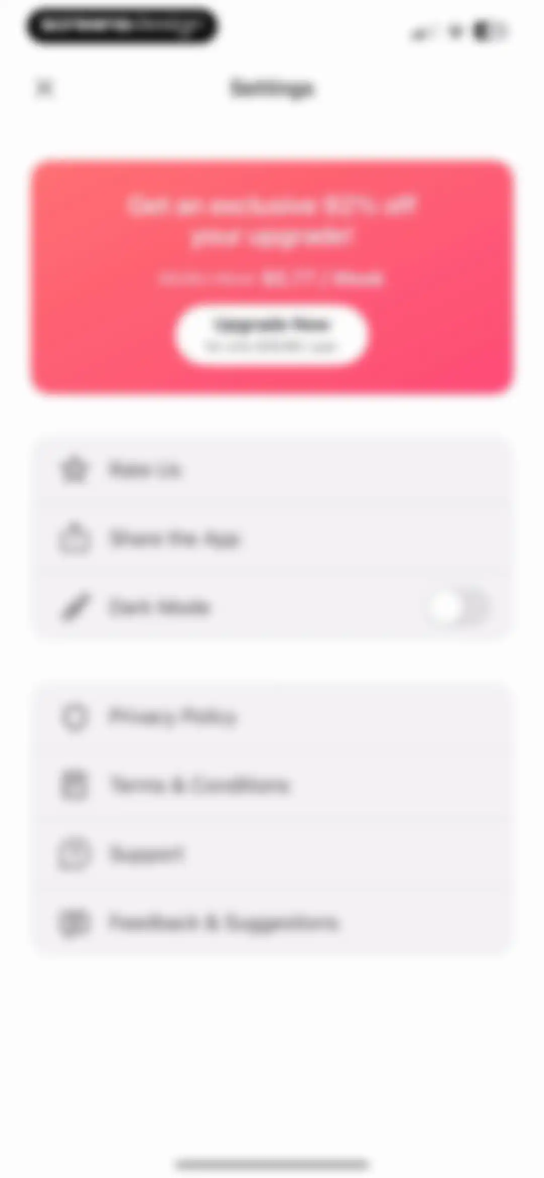 Cosmo: AI Editor, Hair Filters screen 84