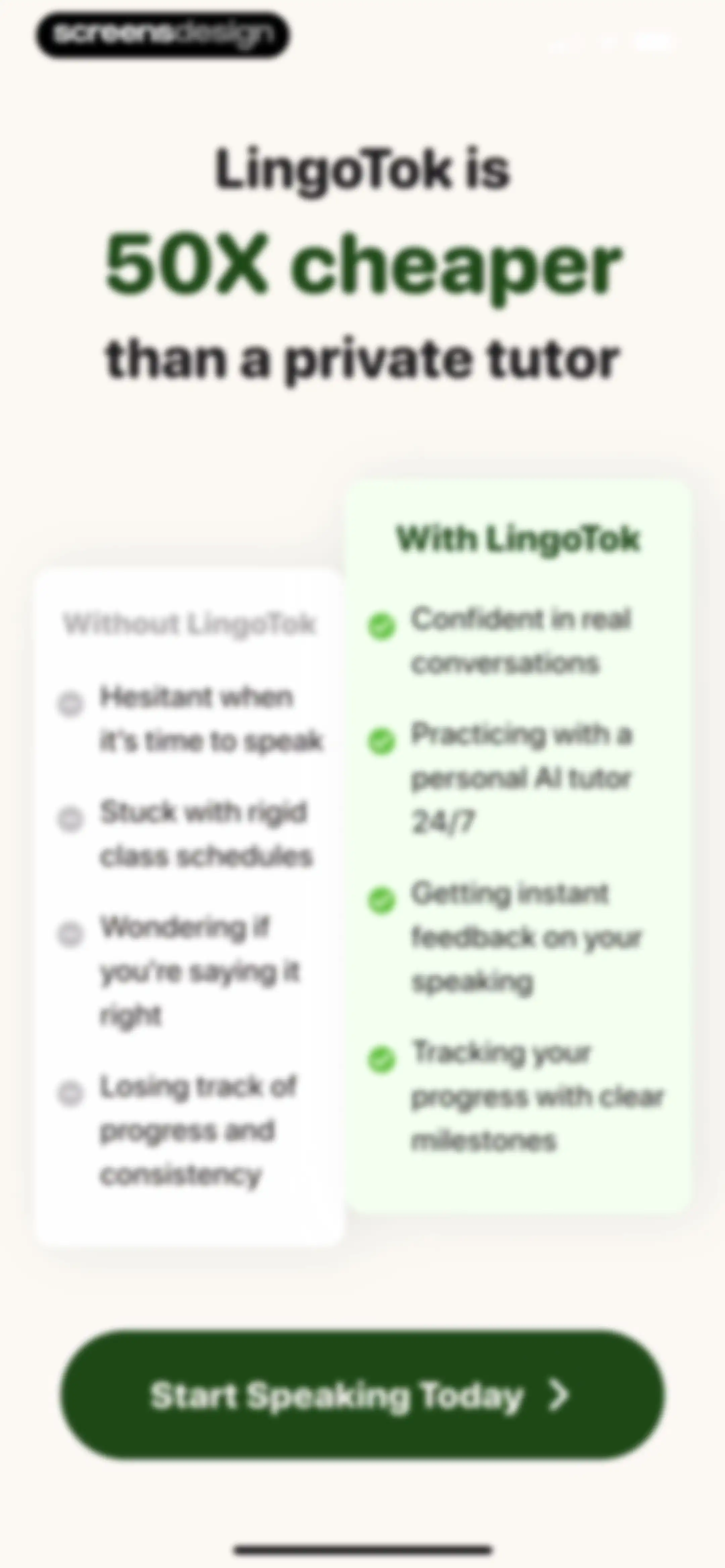 LingoTok - AI Language Tutor screen 40