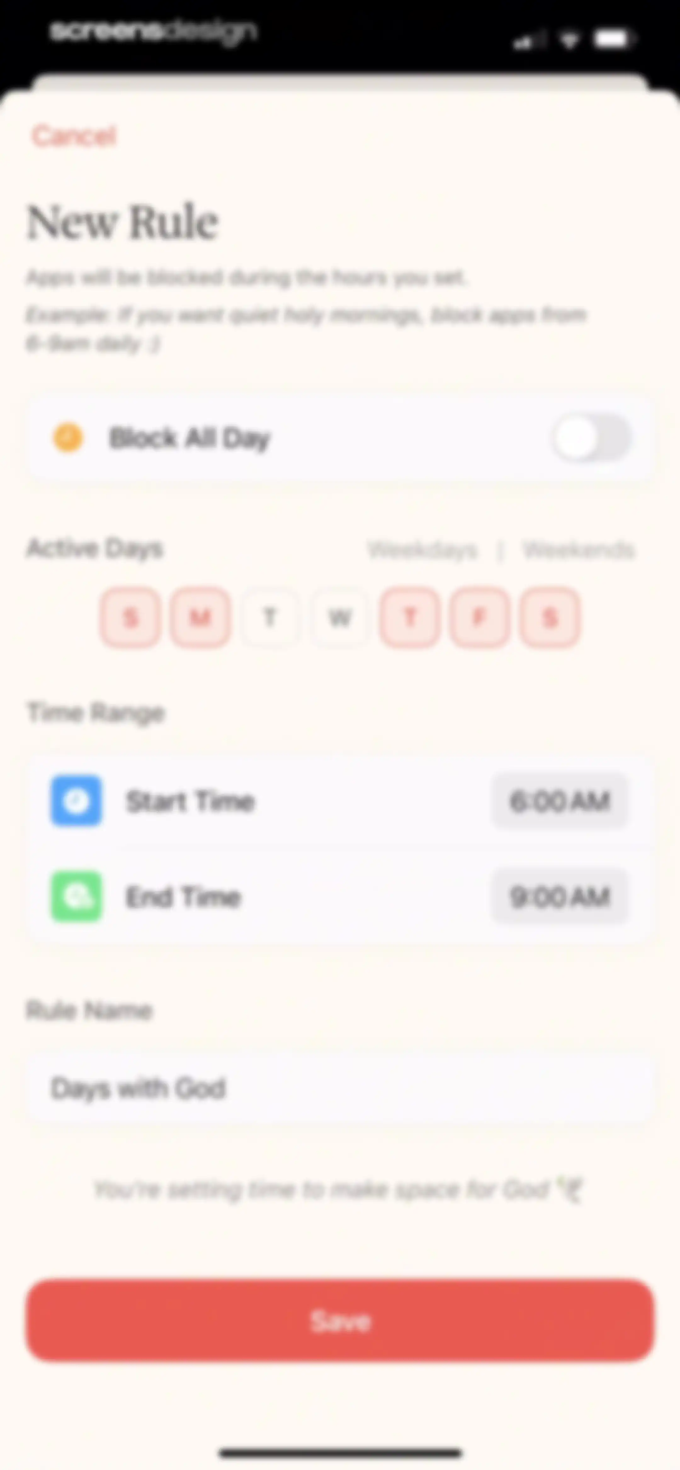 Bible Mode: Reduce Screen Time screen 117
