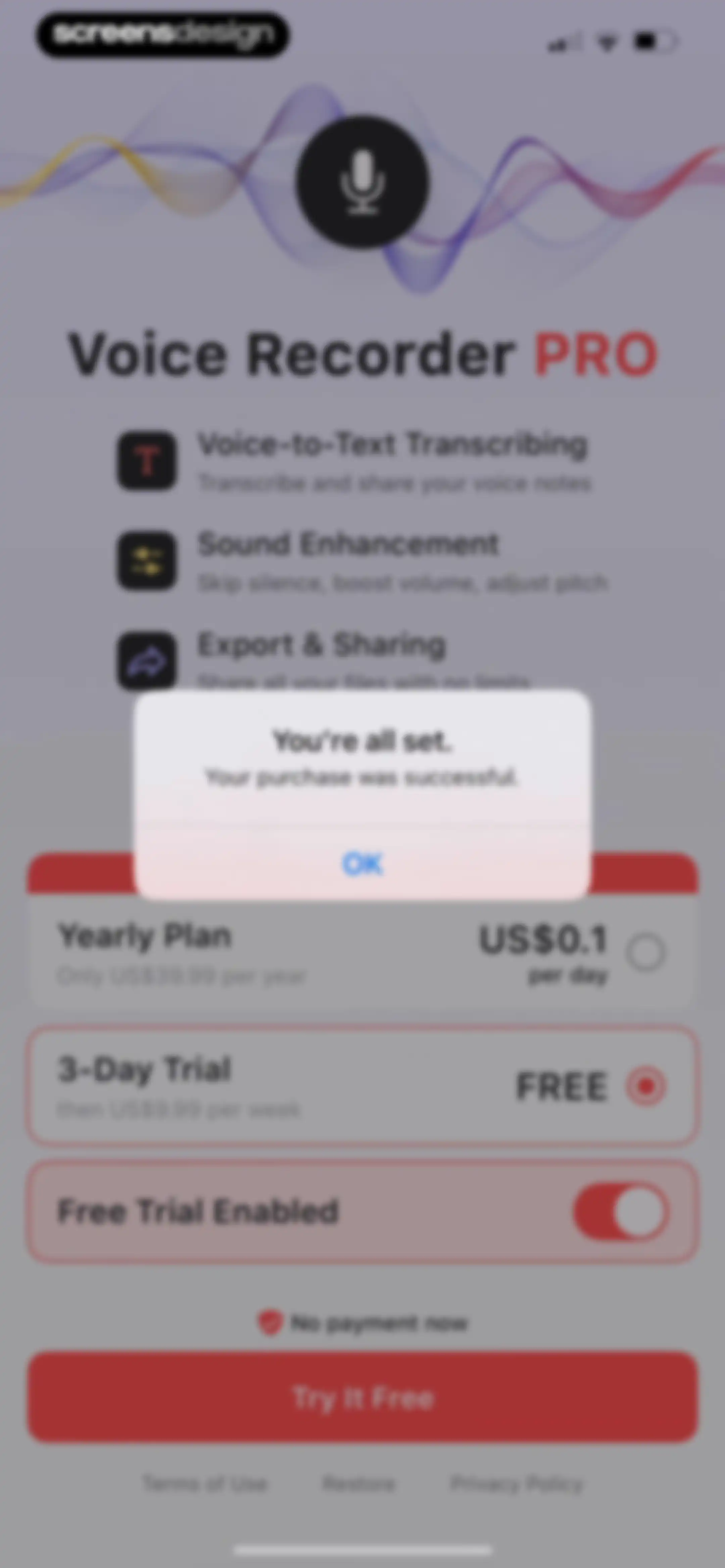 Voice Recorder — Audio Memos screen 13