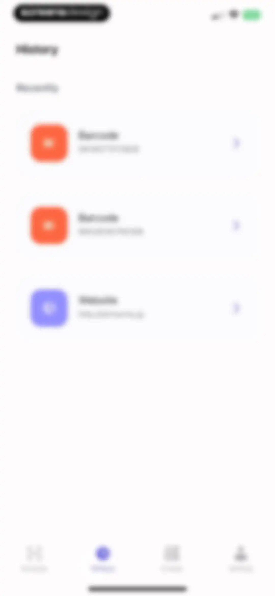 QR Reader for mobile screen 17