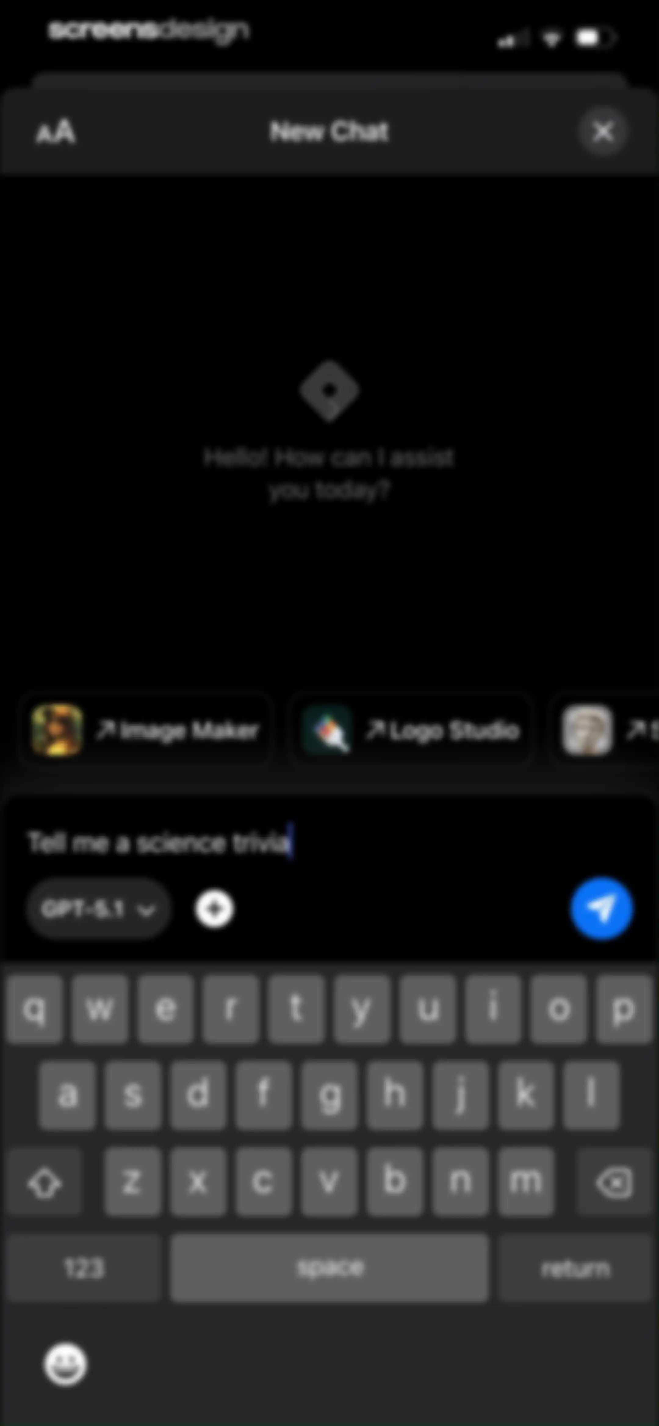 AI Chatbot: Pixi screen 53