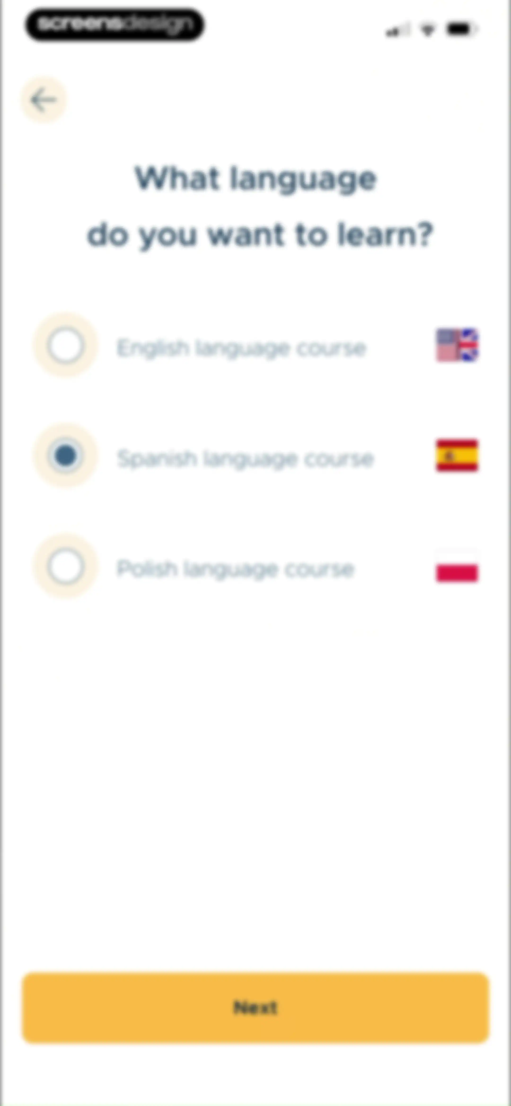 BeeSpeaker Learn English screen 75