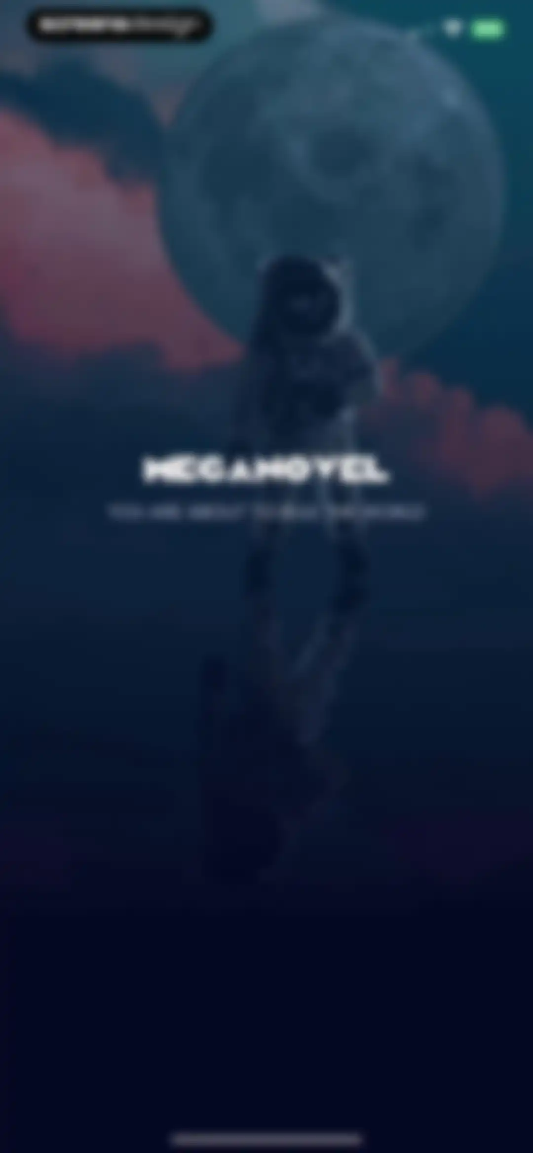 MegaNovel - fiction & webtoon screen 1