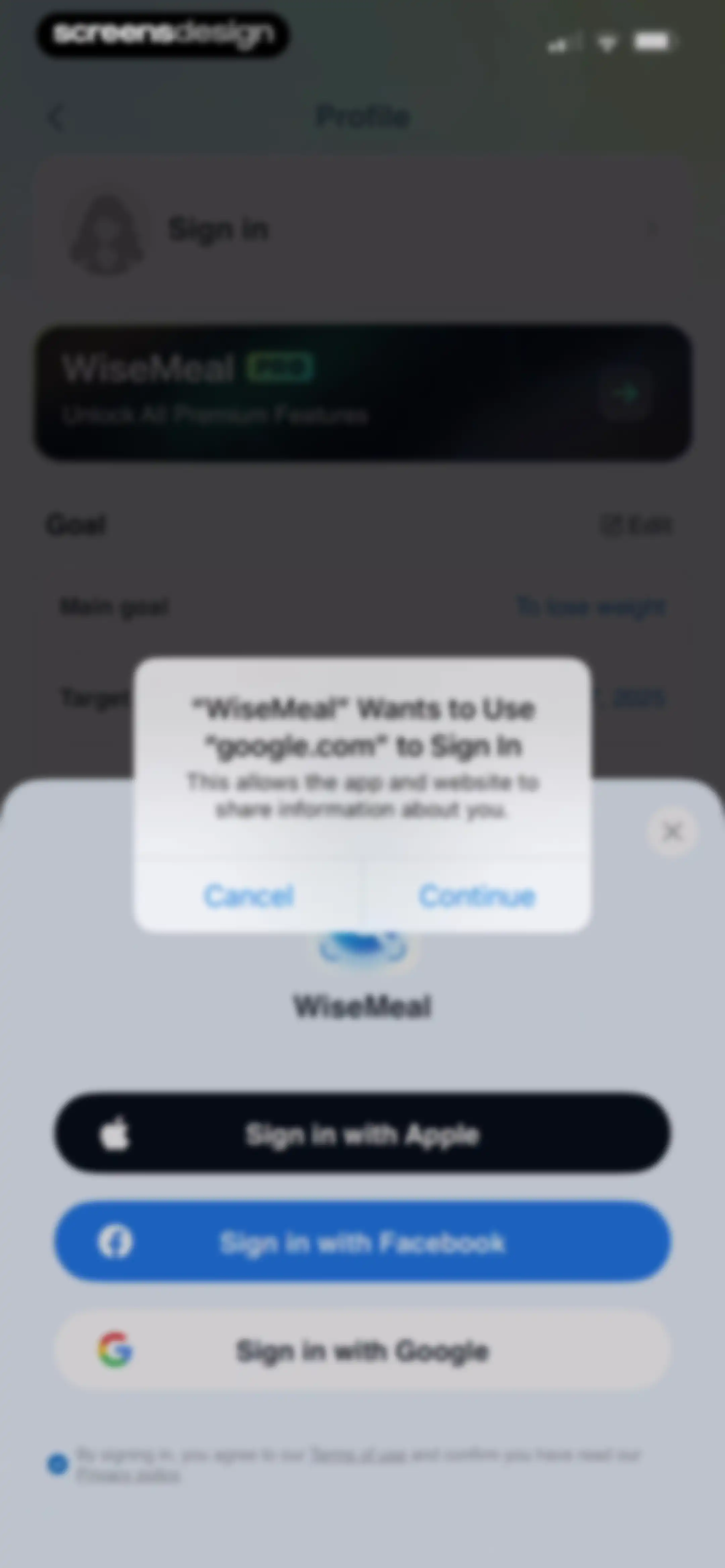 WiseMeal: Al Calorie Tracker screen 123