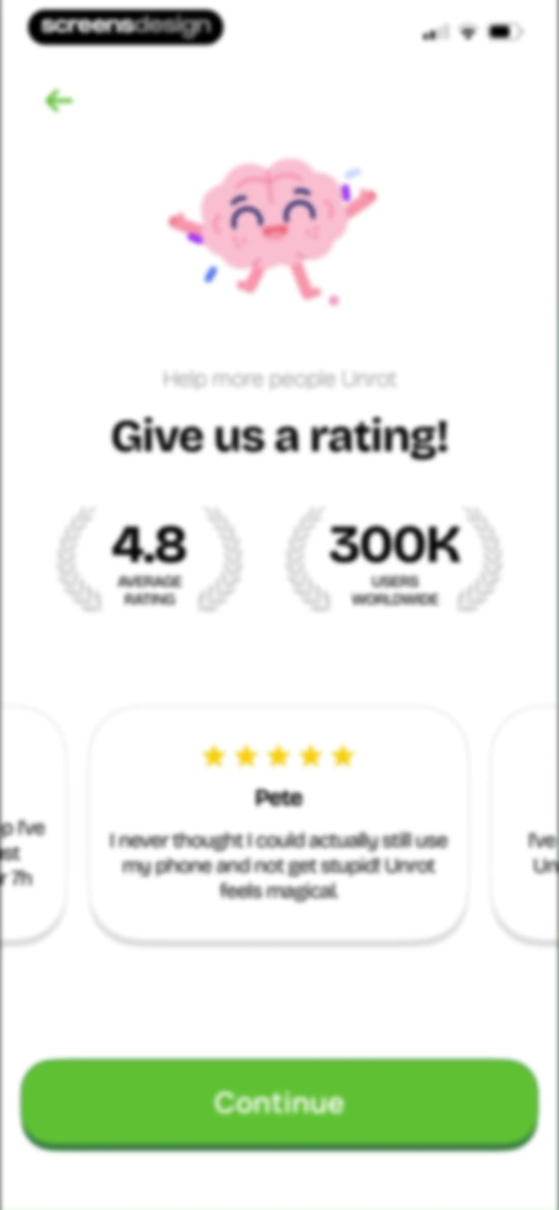 Unrot: Earn your Screen Time screen 34