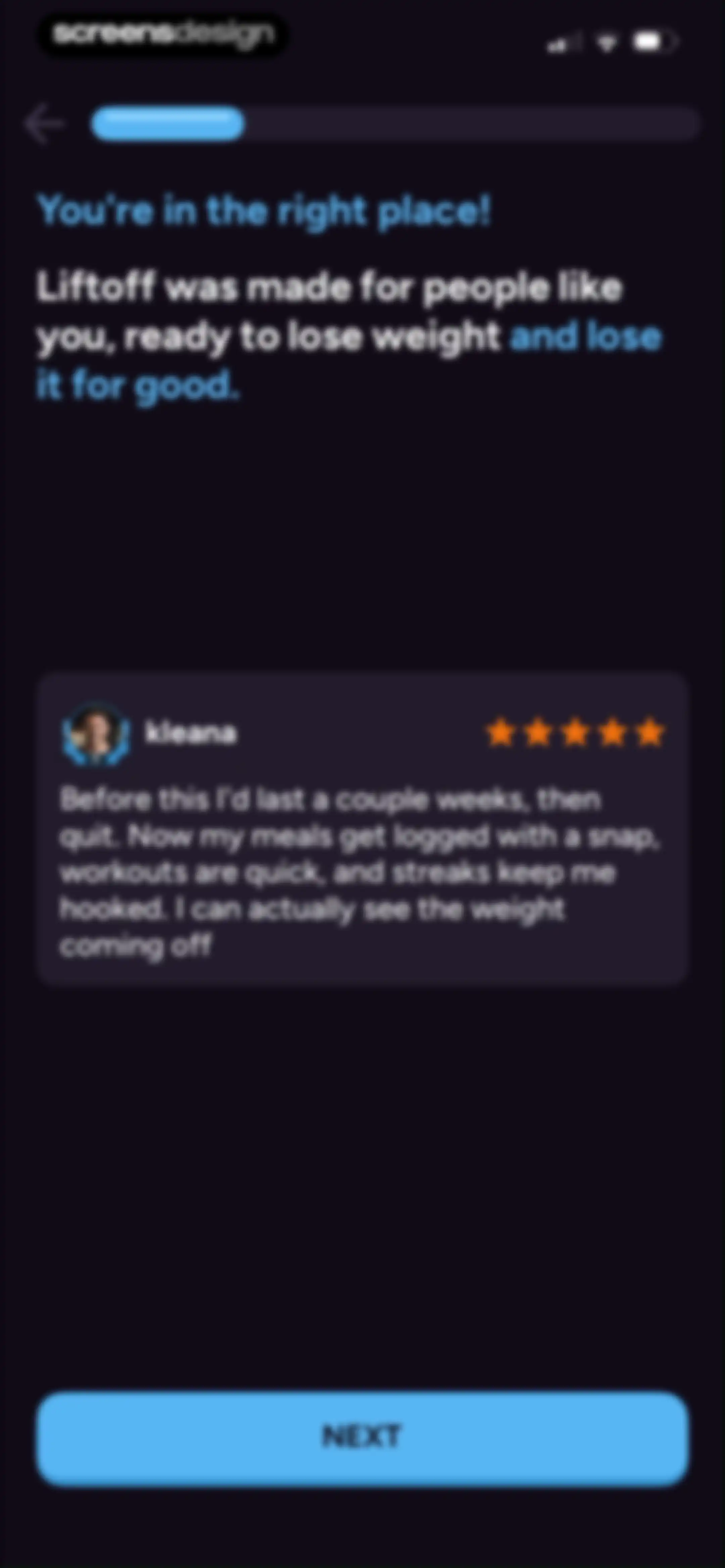 Liftoff - Ranked Gym Workouts screen 12
