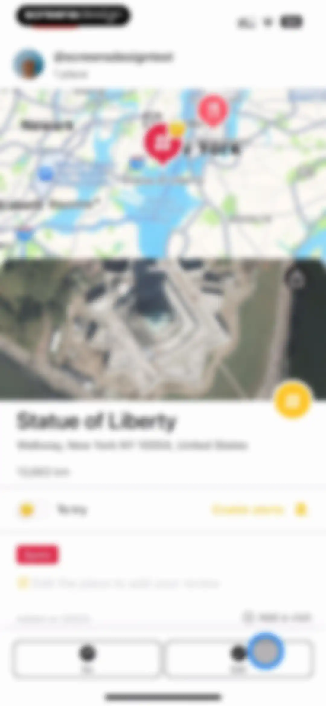 Mapstr – Save & Follow Places screen 67