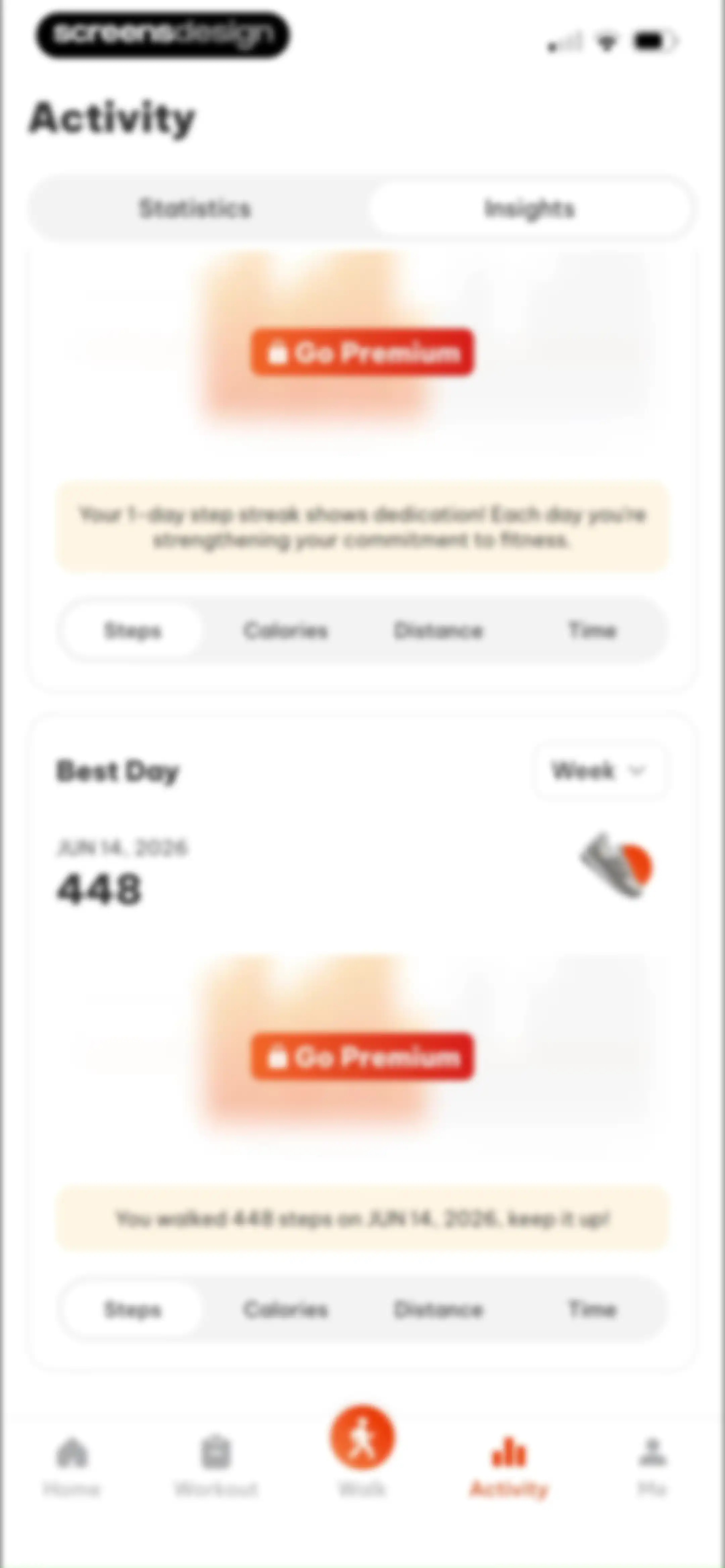 WalkUp | Weight Loss Tracker screen 66