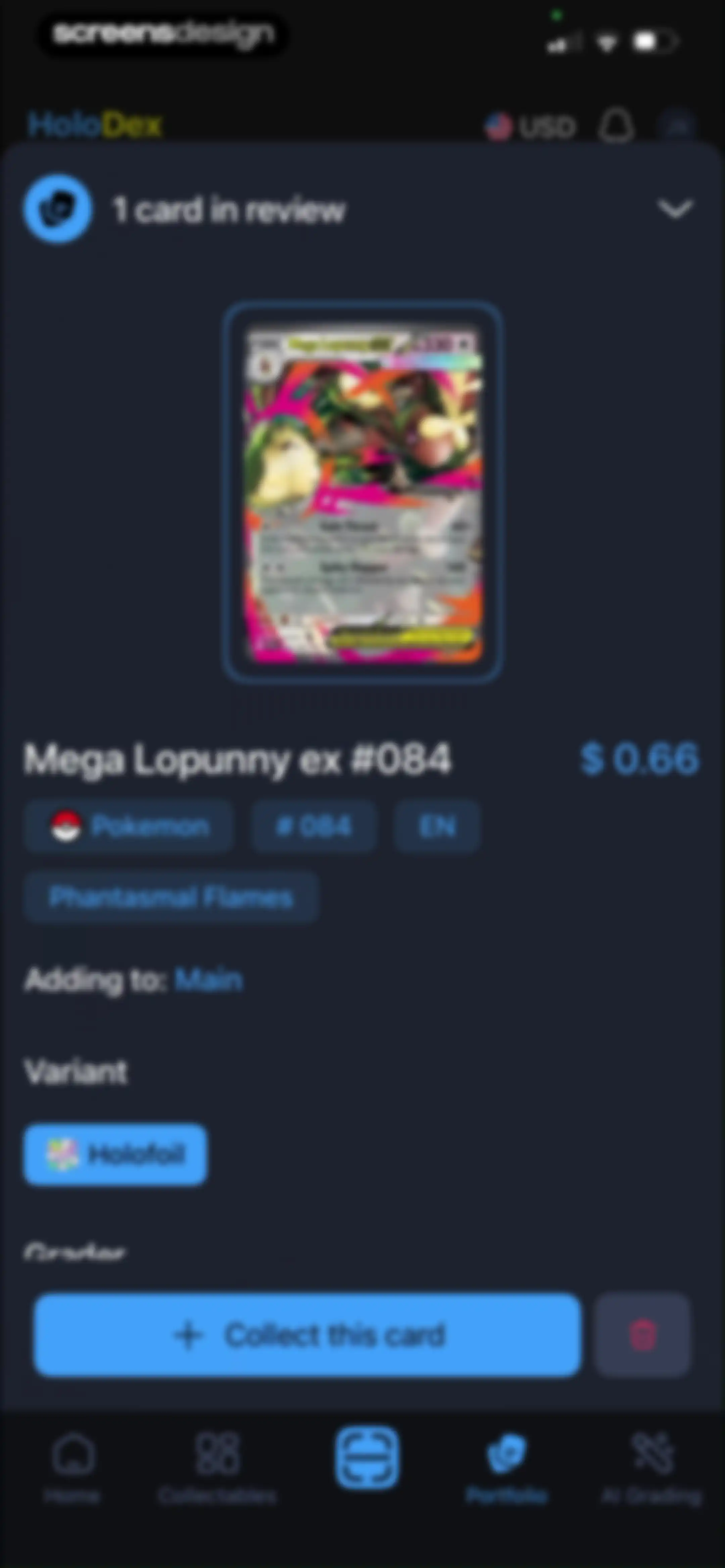 HoloDex - TCG Scan & Collect screen 78