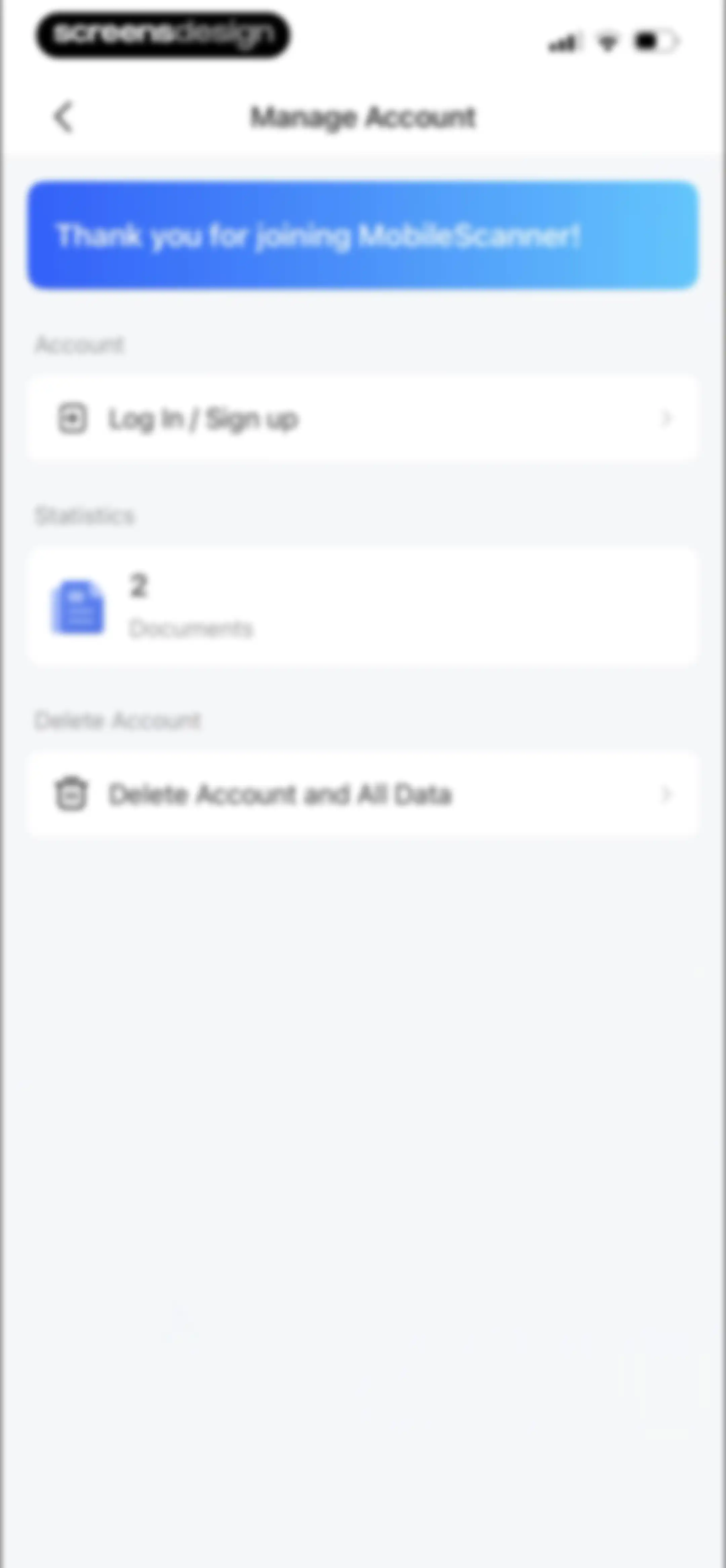 Mobile Scanner App - Scan PDF screen 78