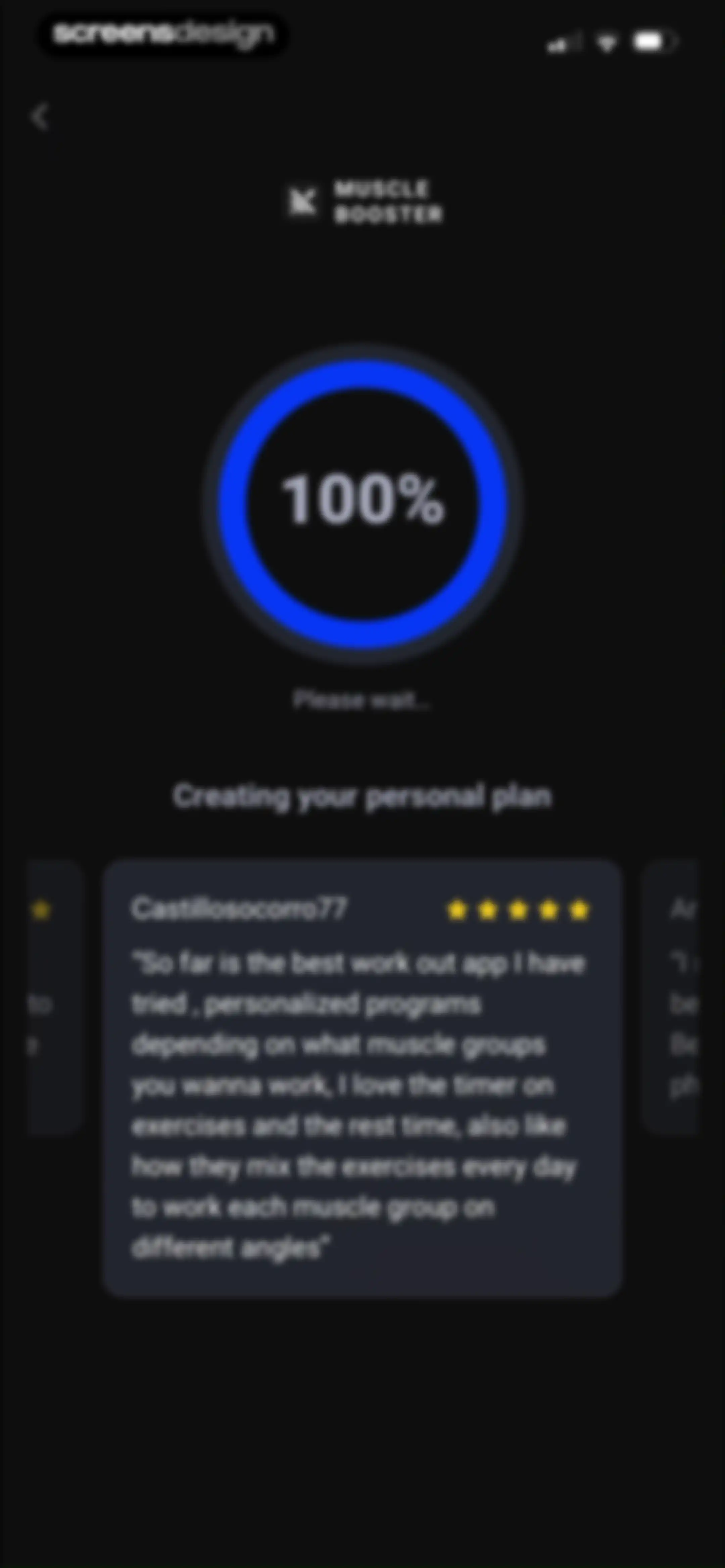 Muscle Booster Workout Tracker screen 38