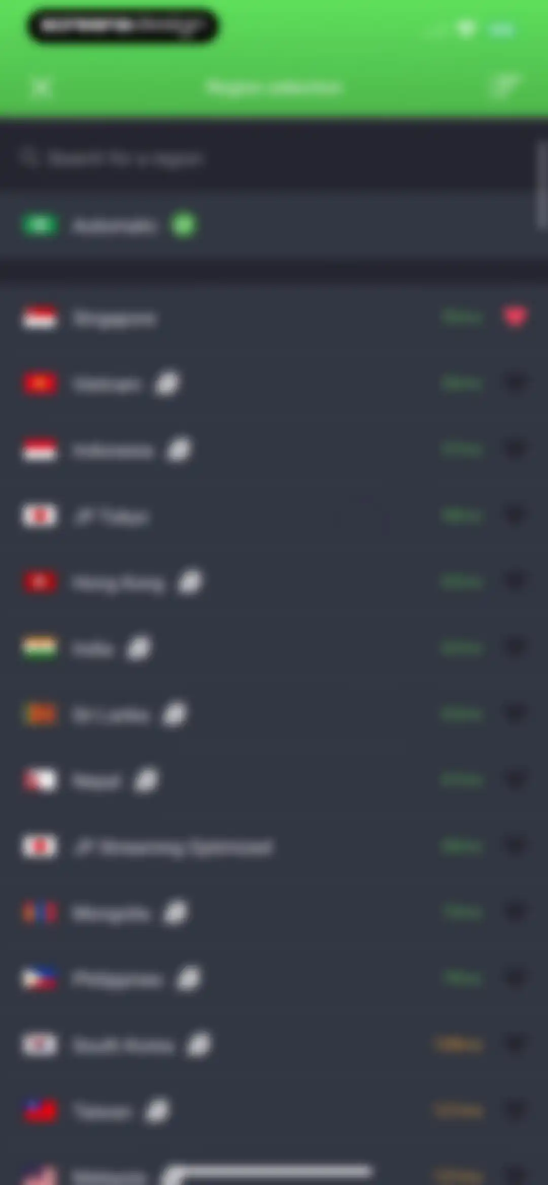 VPN by Private Internet Access screen 14