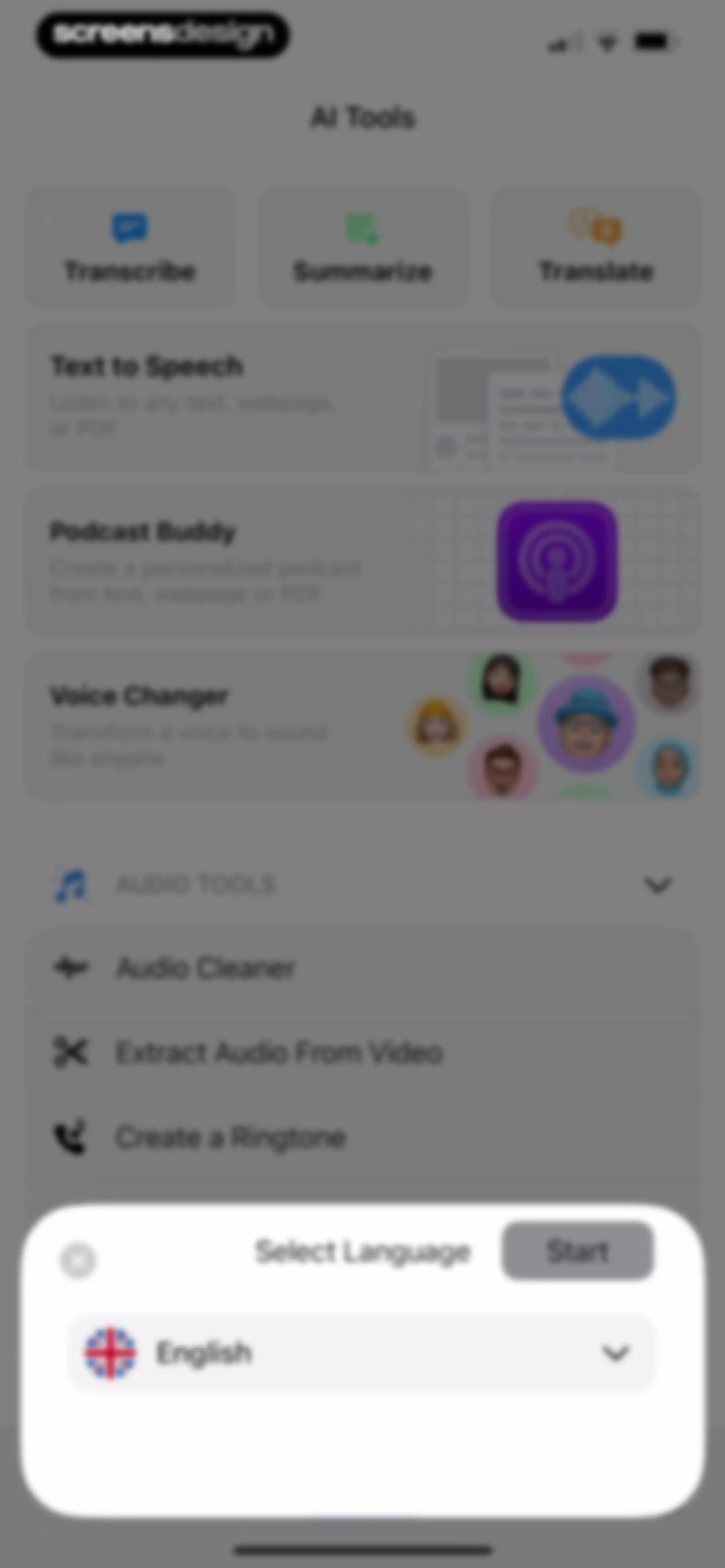 Voice Recorder & Audio Editor screen 100