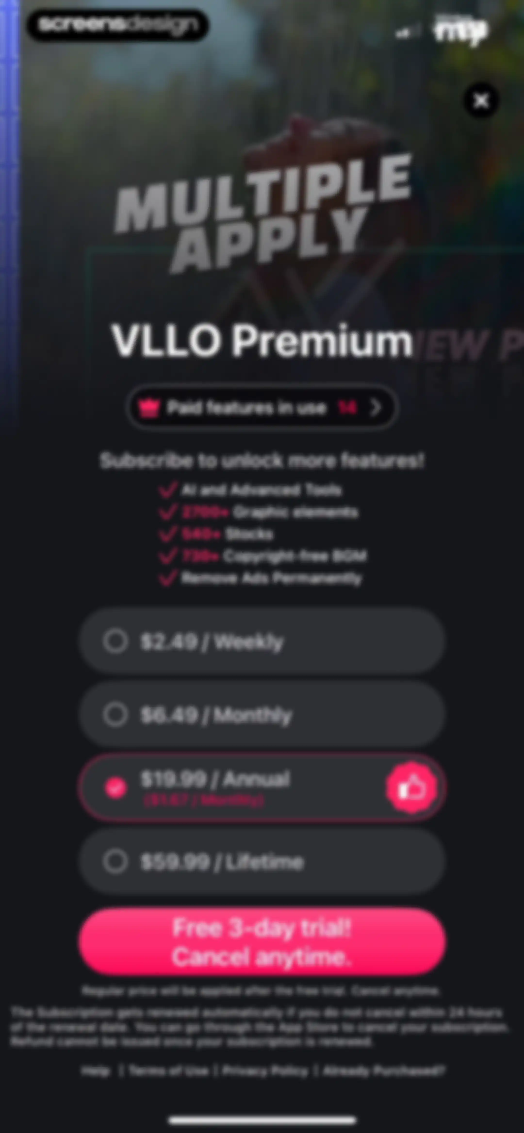 VLLO- Video Editor, Vlog Edits screen 115