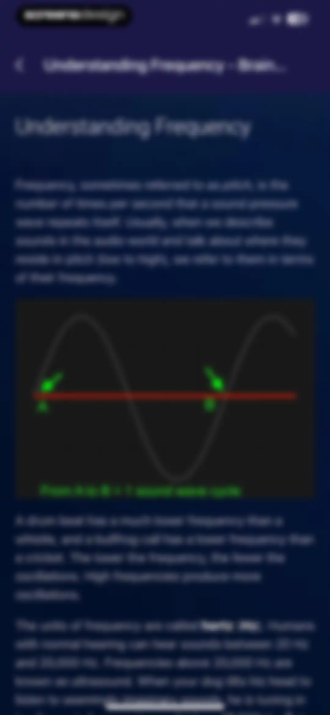 Frequency: Healing Sounds screen 29