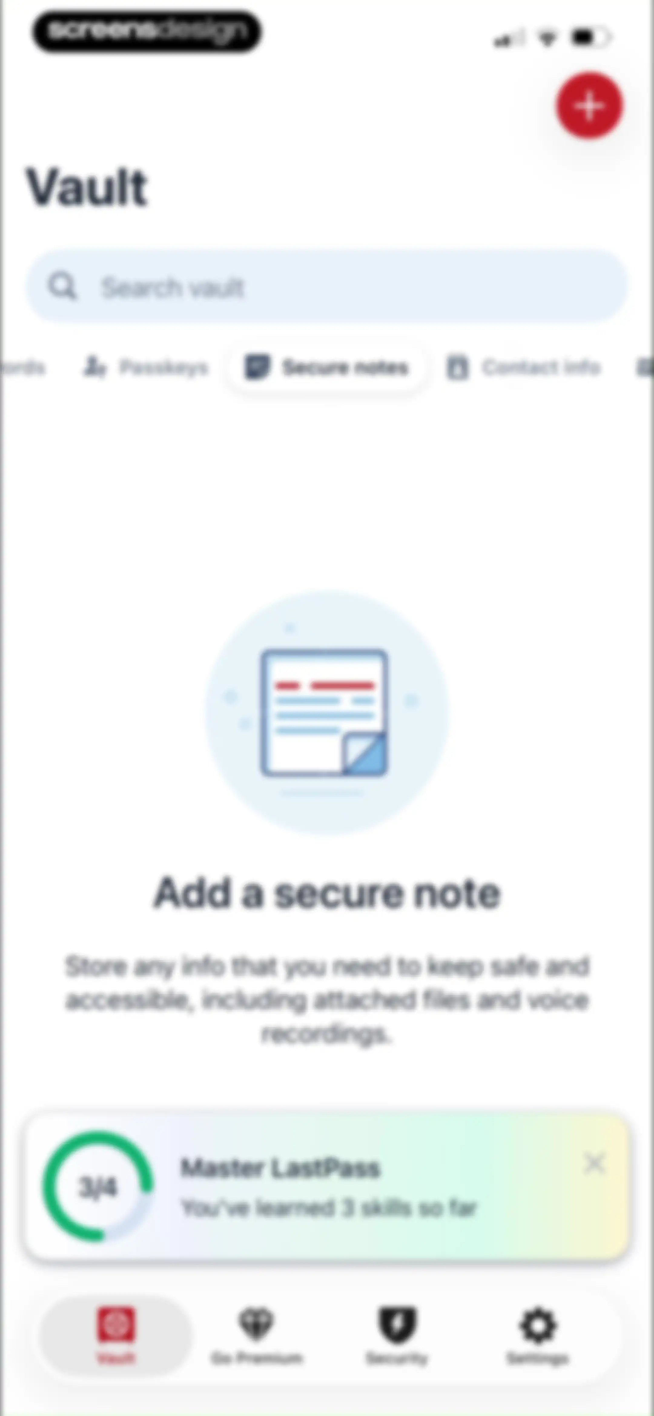 LastPass Password Manager screen 43