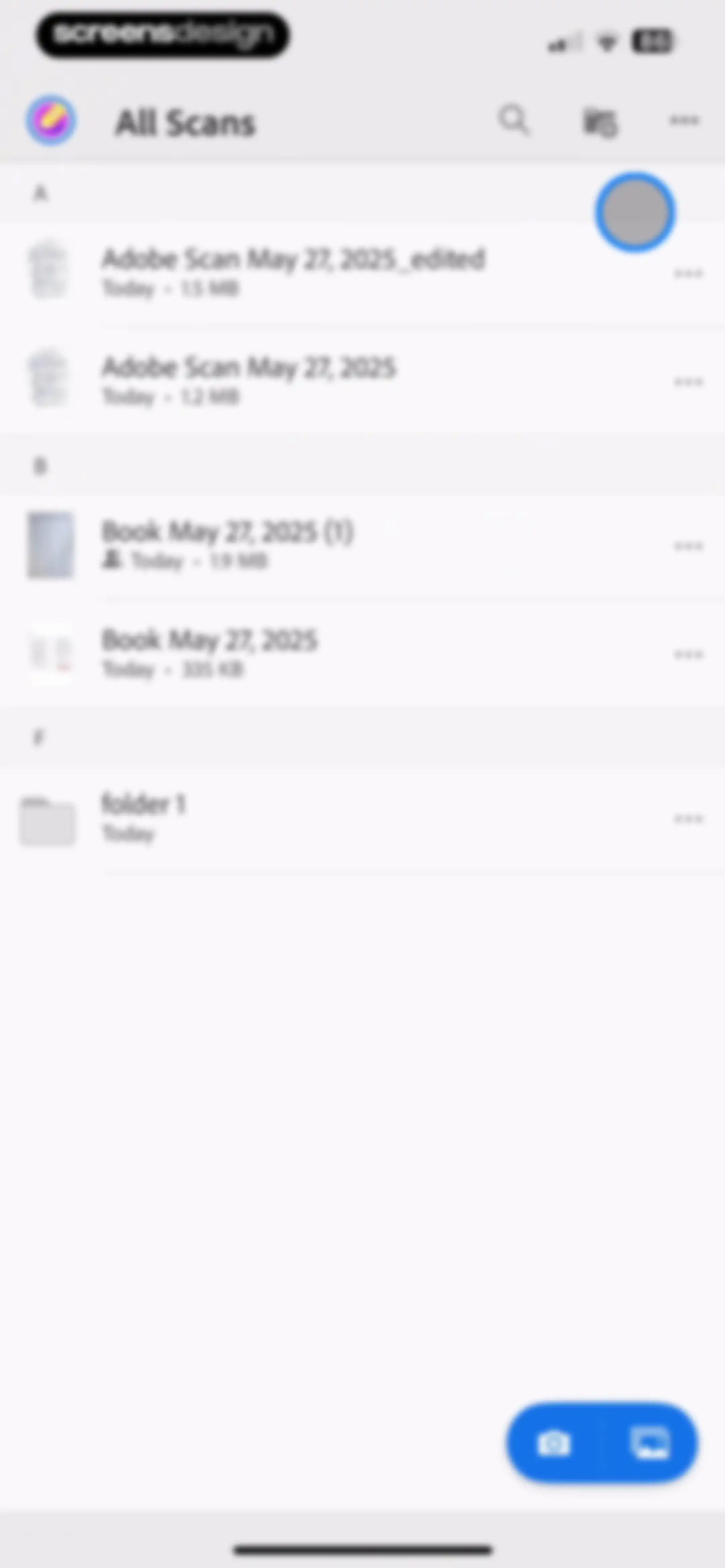 Adobe Scan: PDF & OCR Scanner screen 85