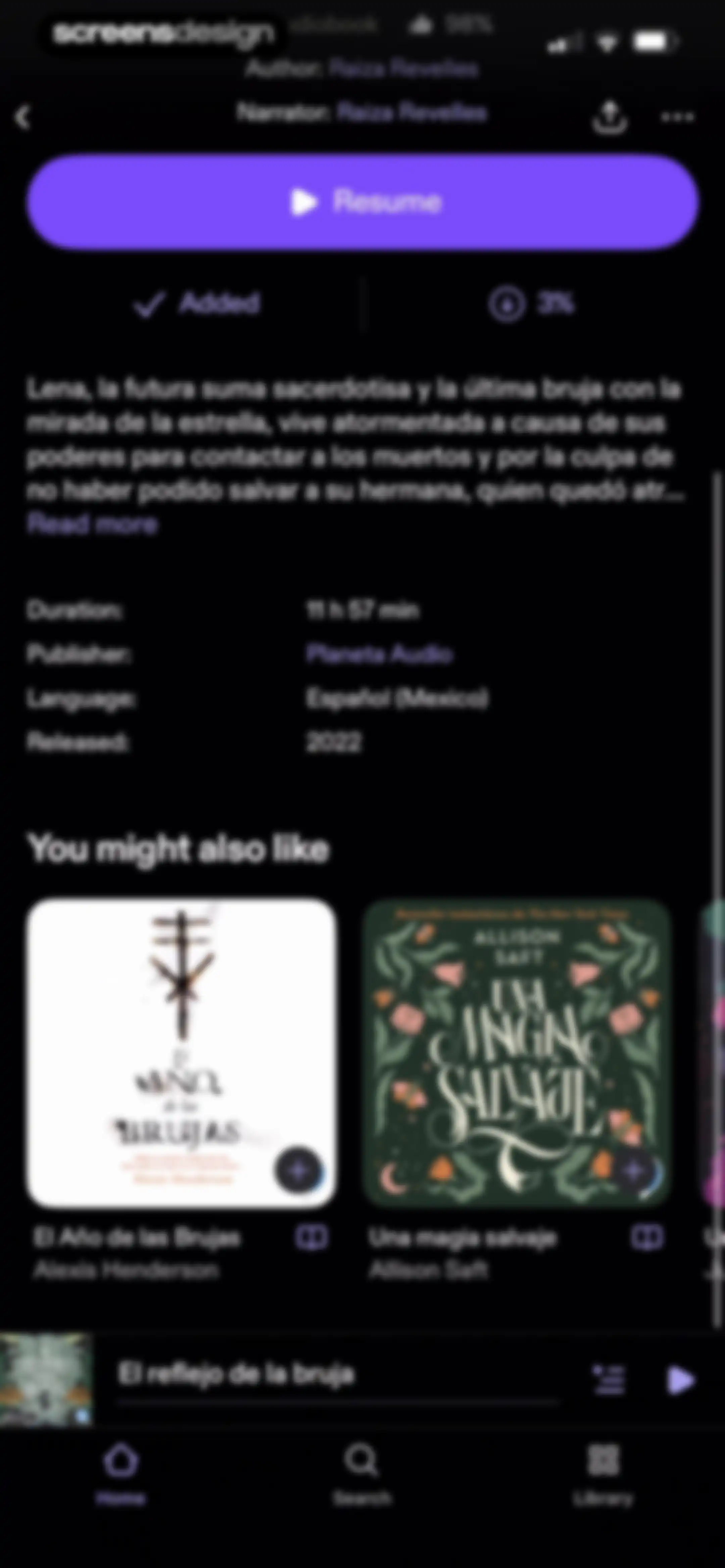 Podimo: Podcasts & audiobooks screen 35