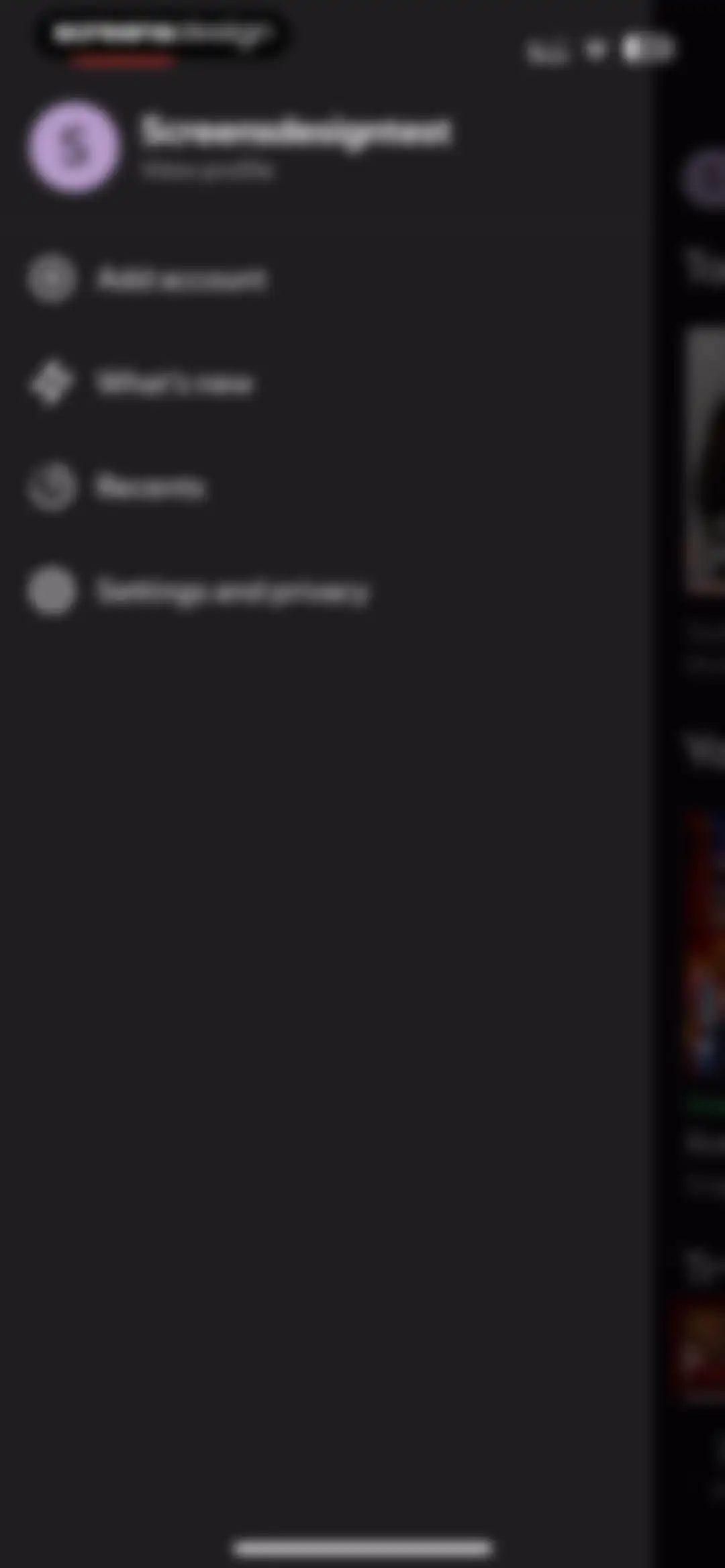 Spotify: Music and Podcasts screen 128
