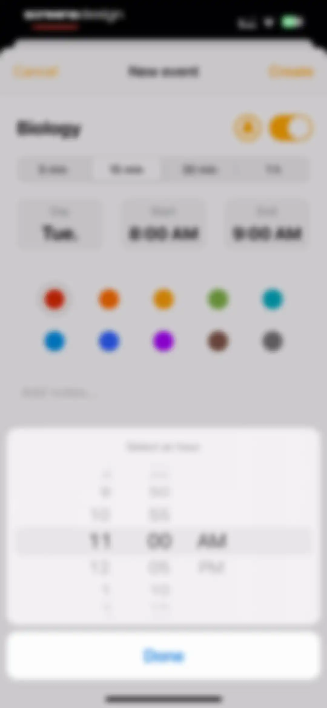 My Timetable - Quick & Simple screen 13