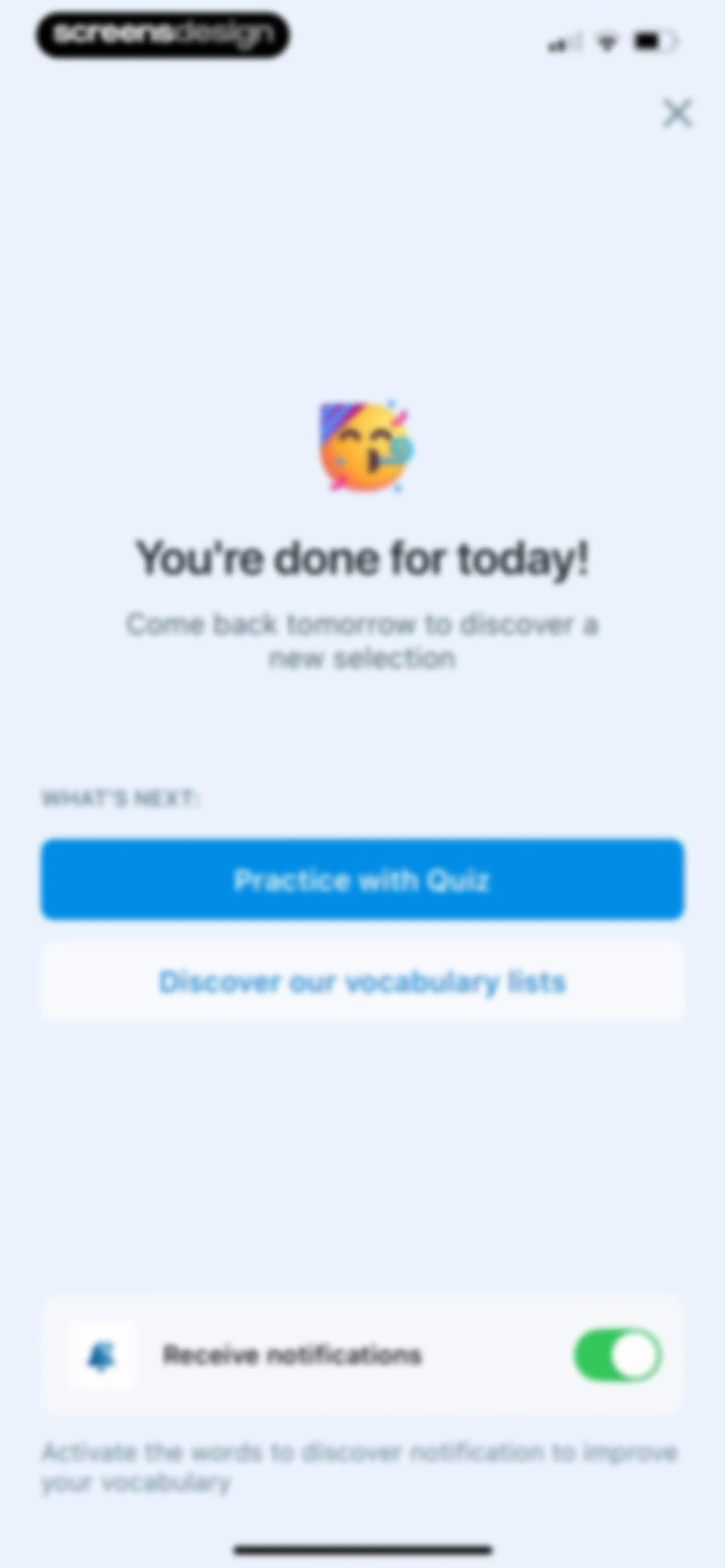 Reverso translate and learn screen 71