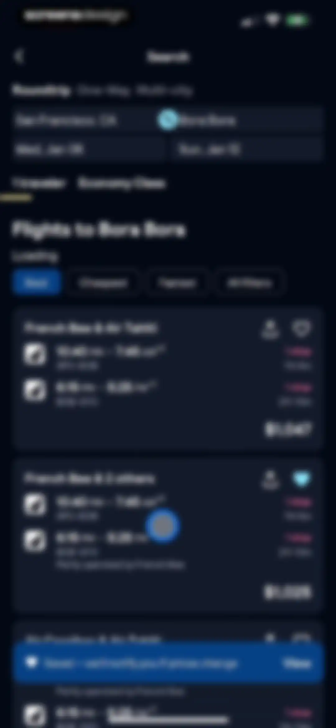 Skyscanner Flights & Travel screen 86
