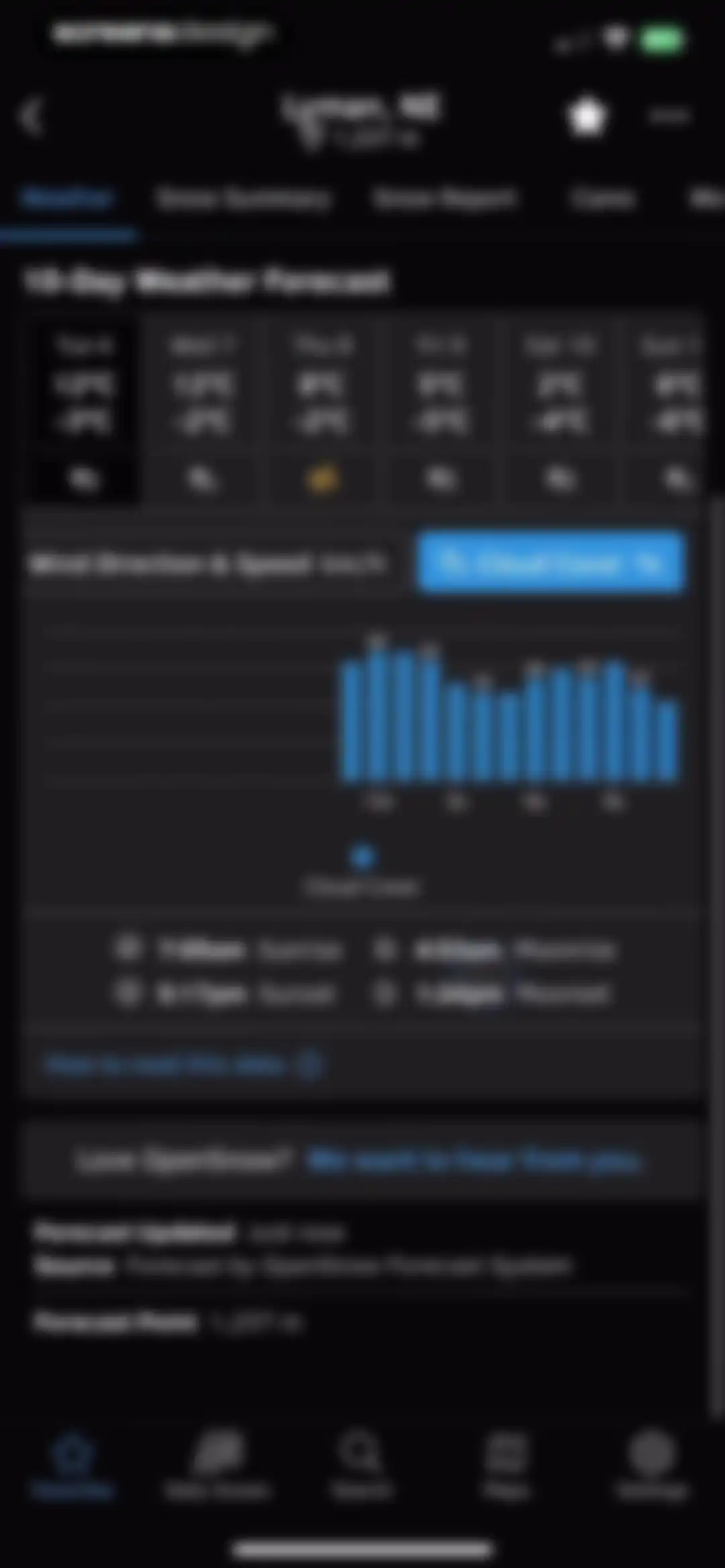 OpenSnow screen 27