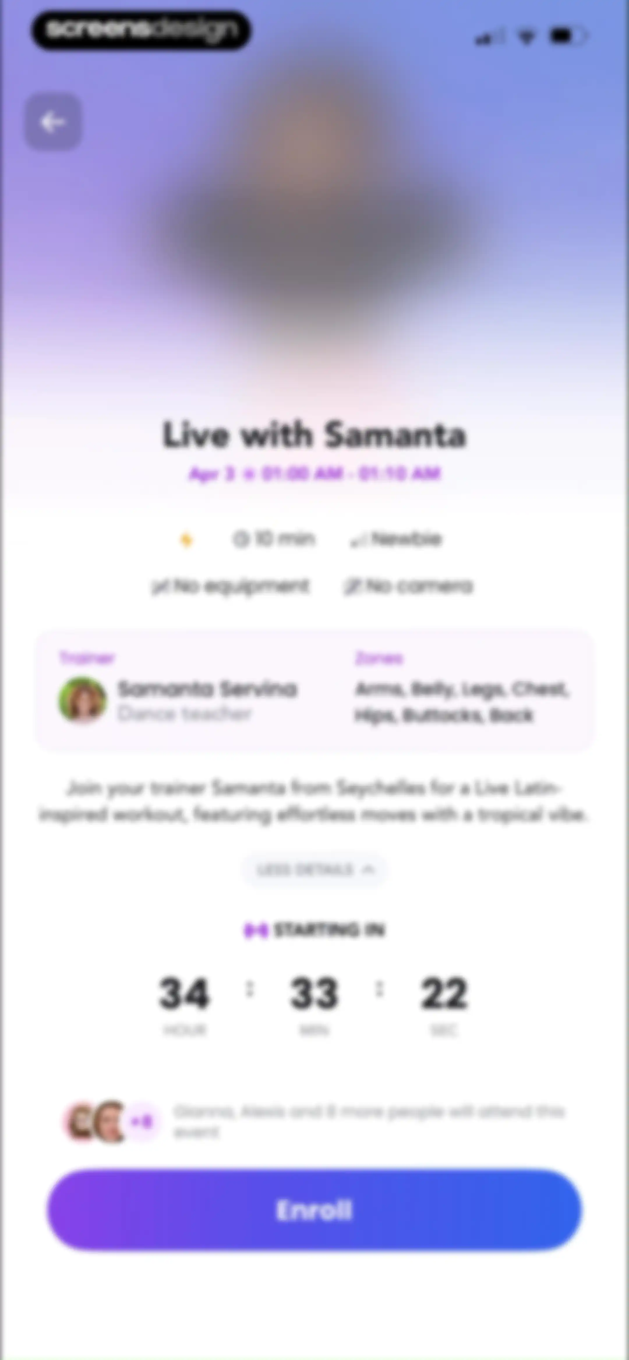 Dancebit: Home Dance Workouts screen 74