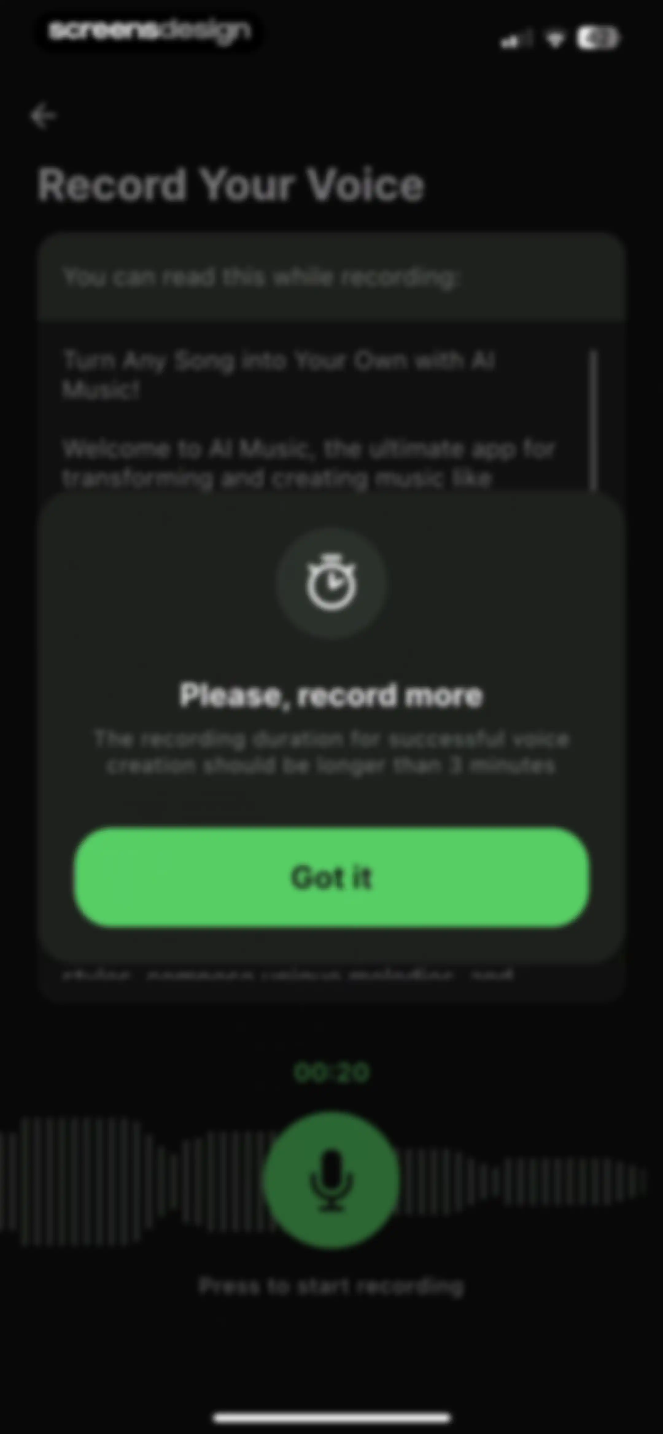 AI Music: Cover & Song Maker screen 26