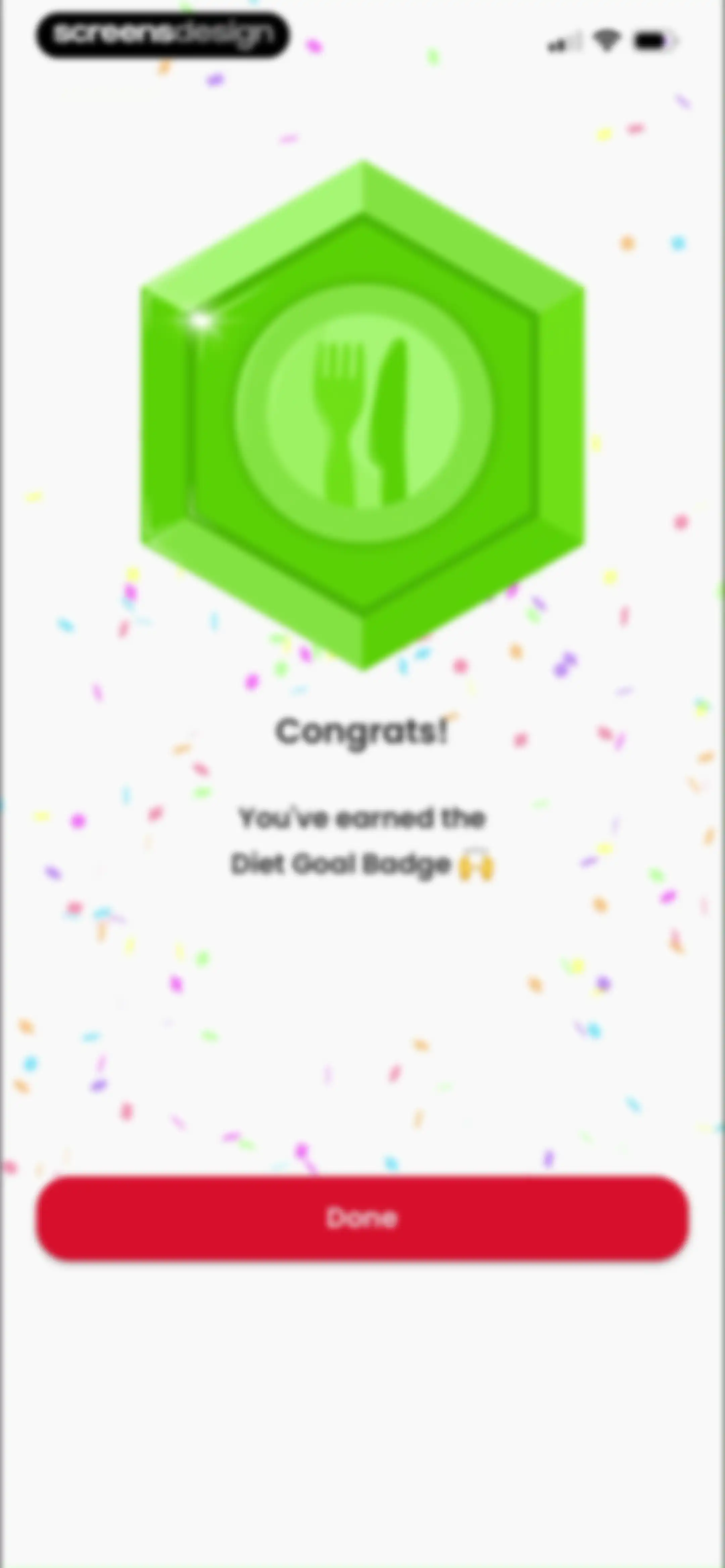 90 Day Challenge screen 88