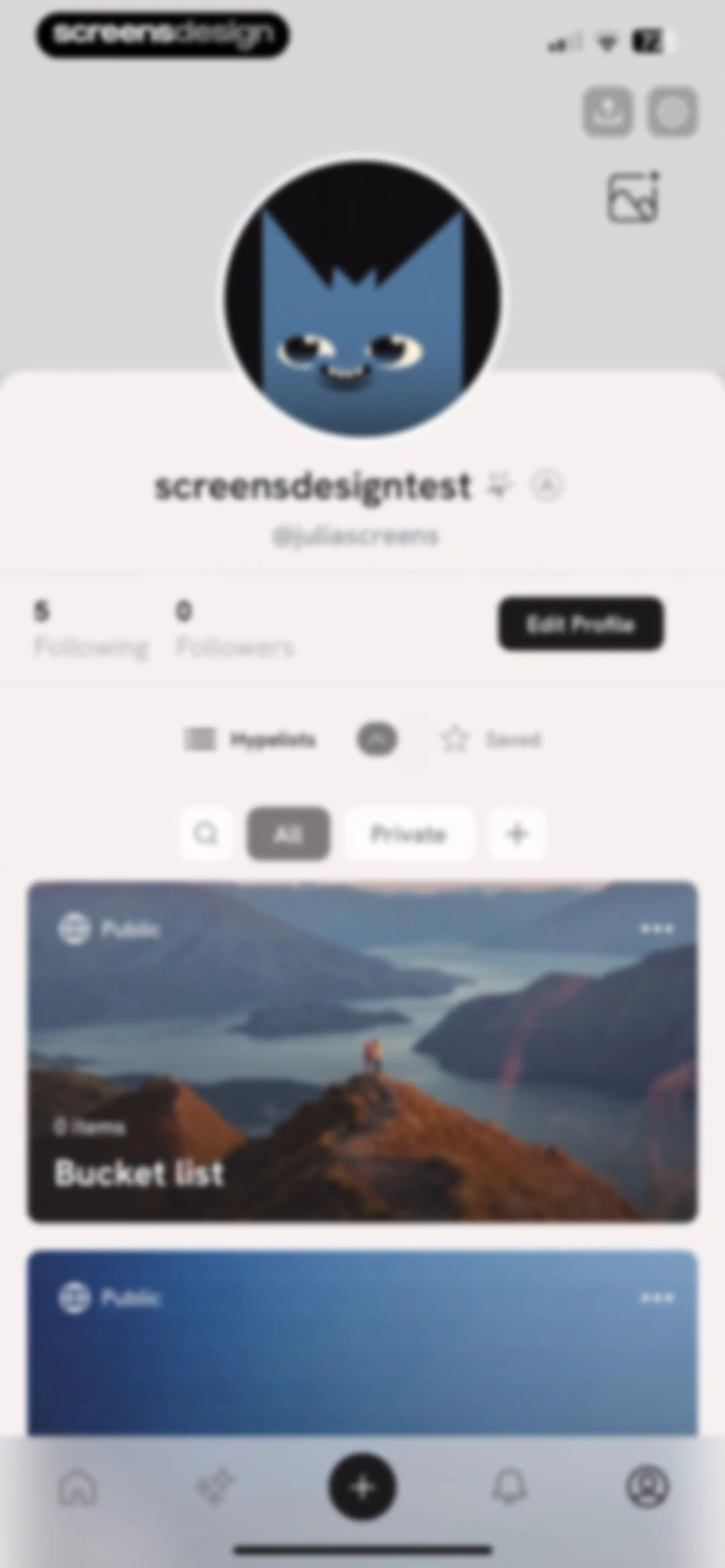 Hypelist: Create & Share Lists screen 150