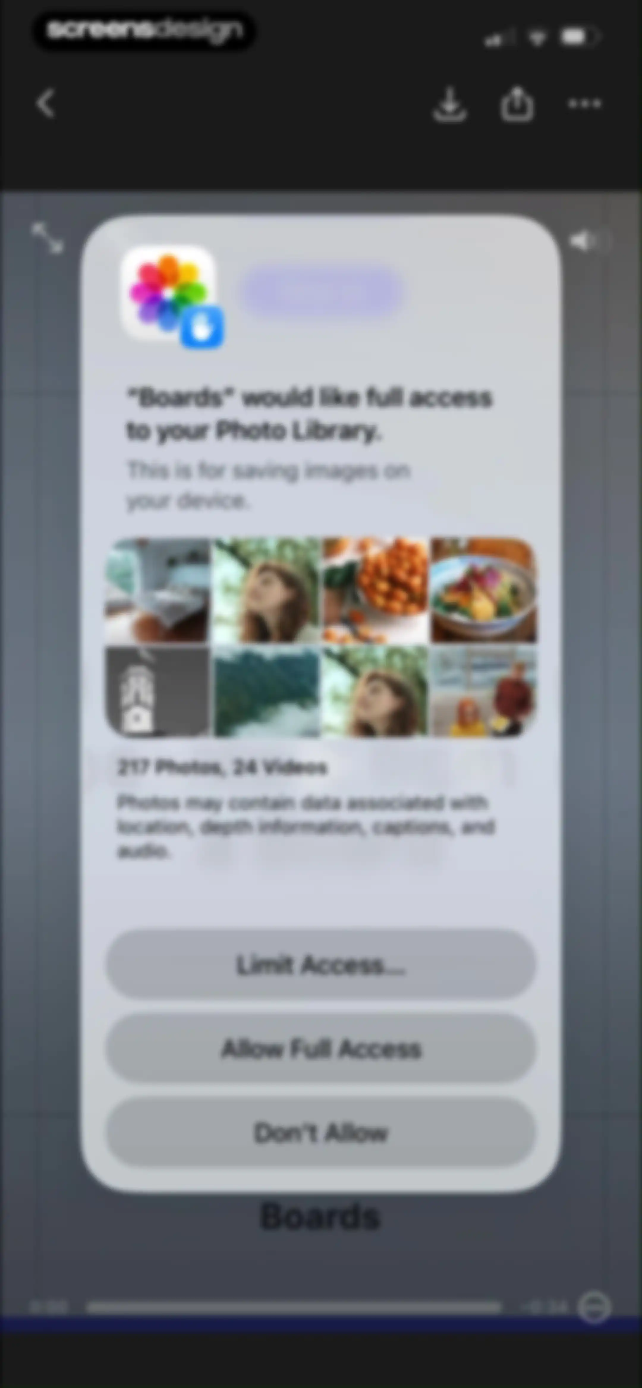 Boards.com screen 62