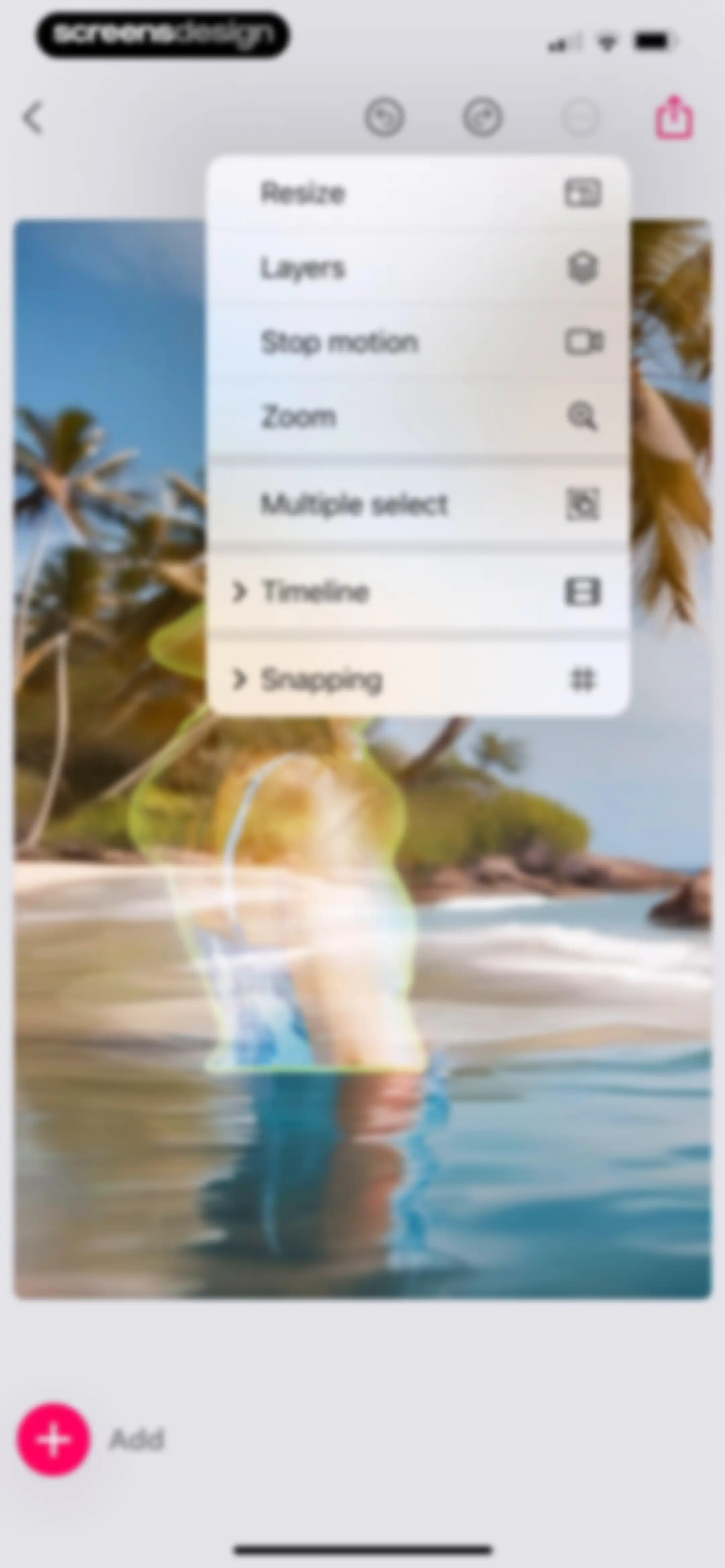 Bazaart AI Photo Editor Design screen 105
