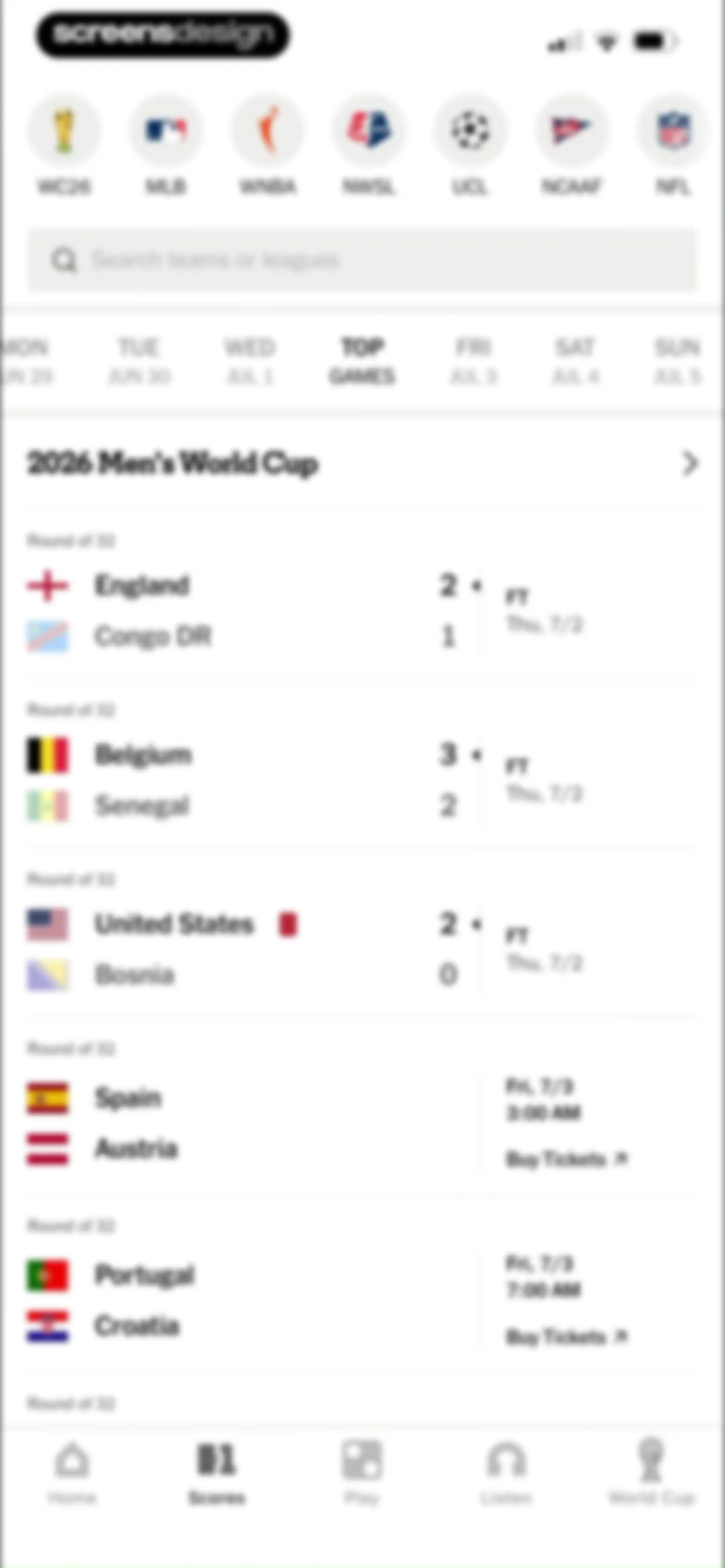 The Athletic: All Sports News screen 87