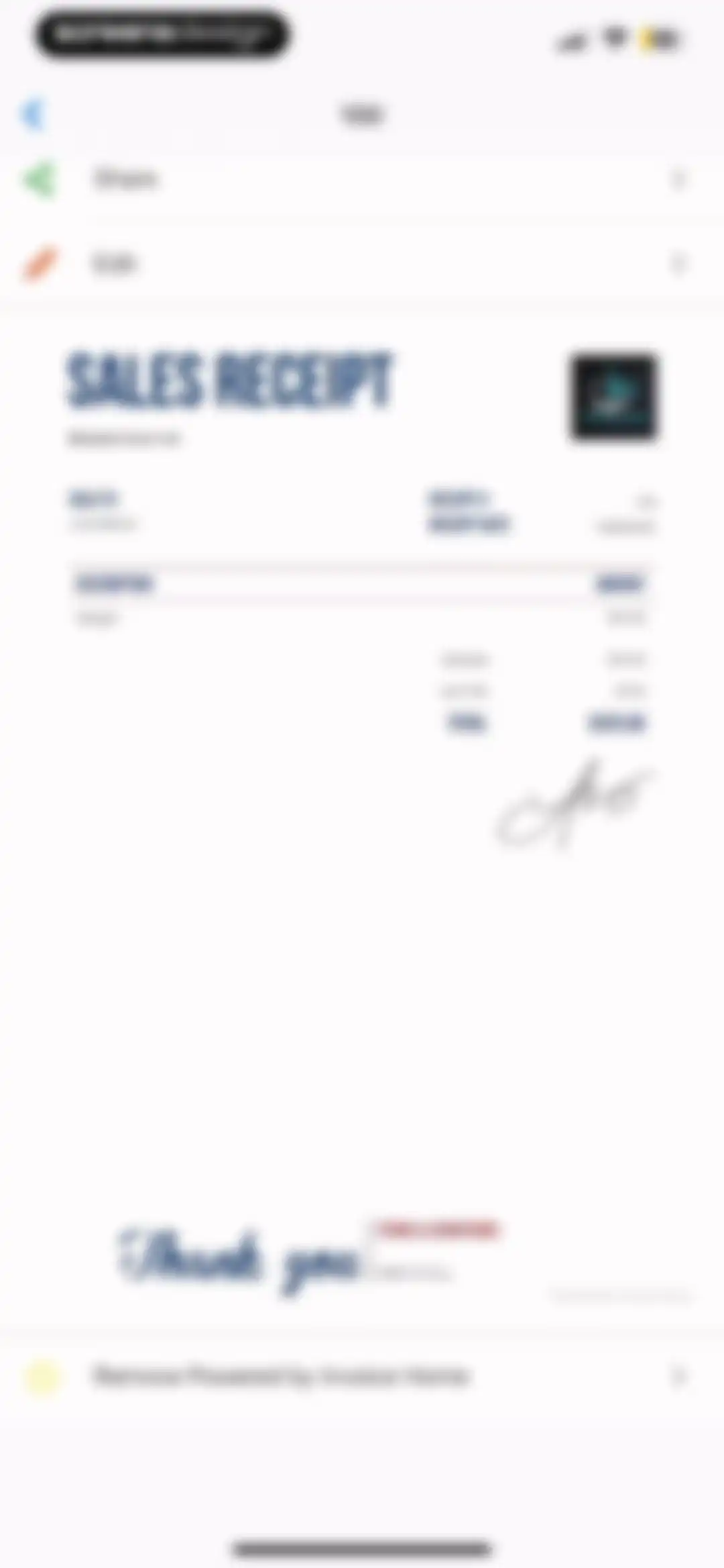 Invoice Maker by Invoice Home screen 49