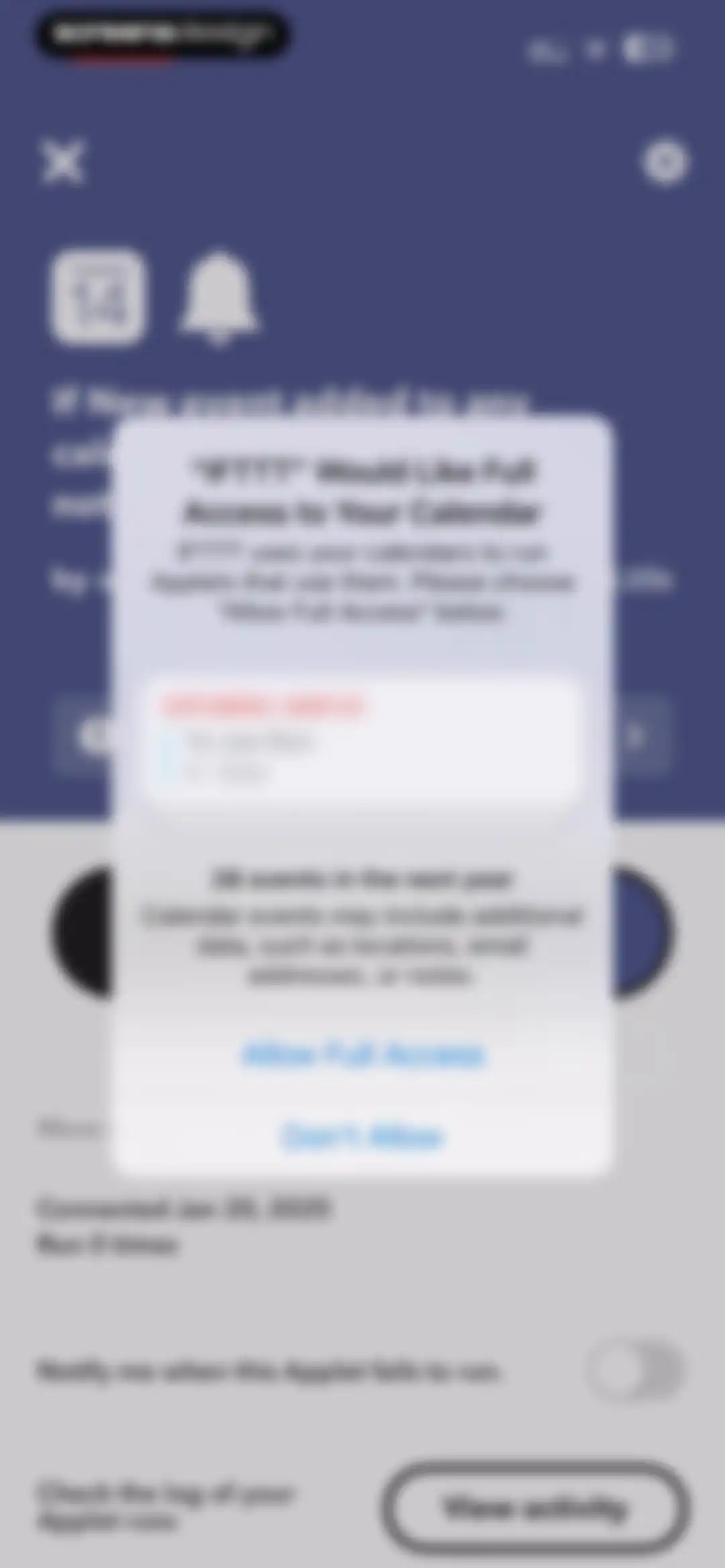 IFTTT - Automate work and home screen 49