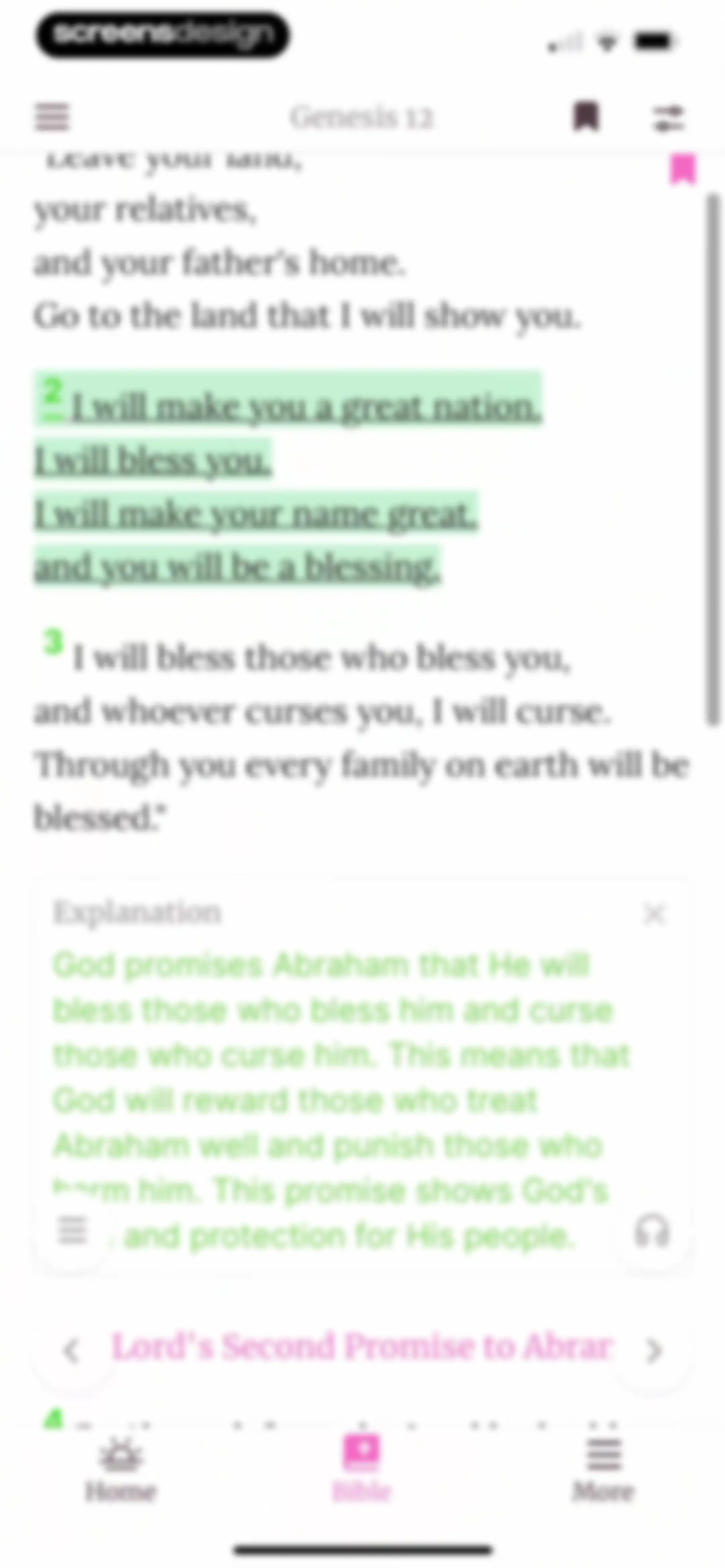 Bible For Women. screen 49