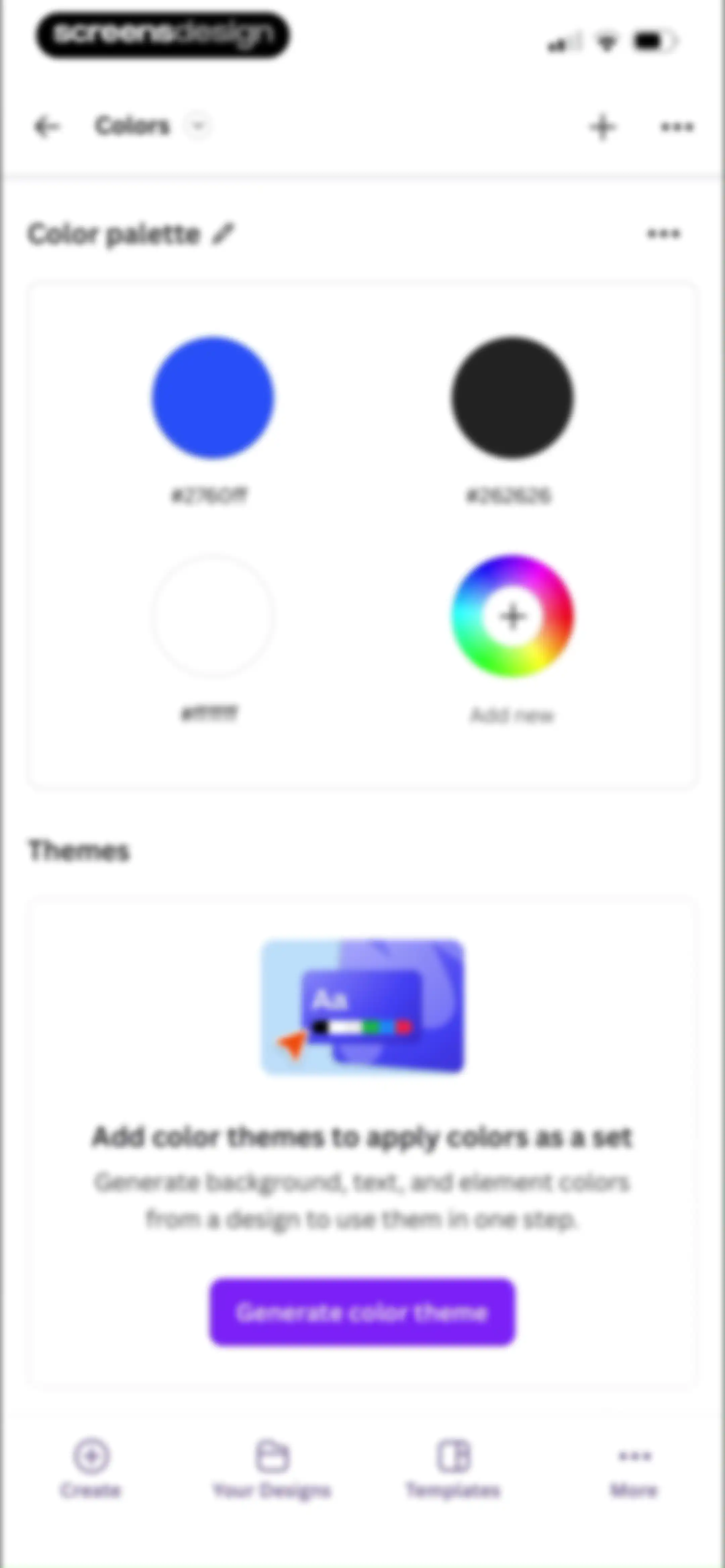 Canva: AI Video & Photo Editor screen 166
