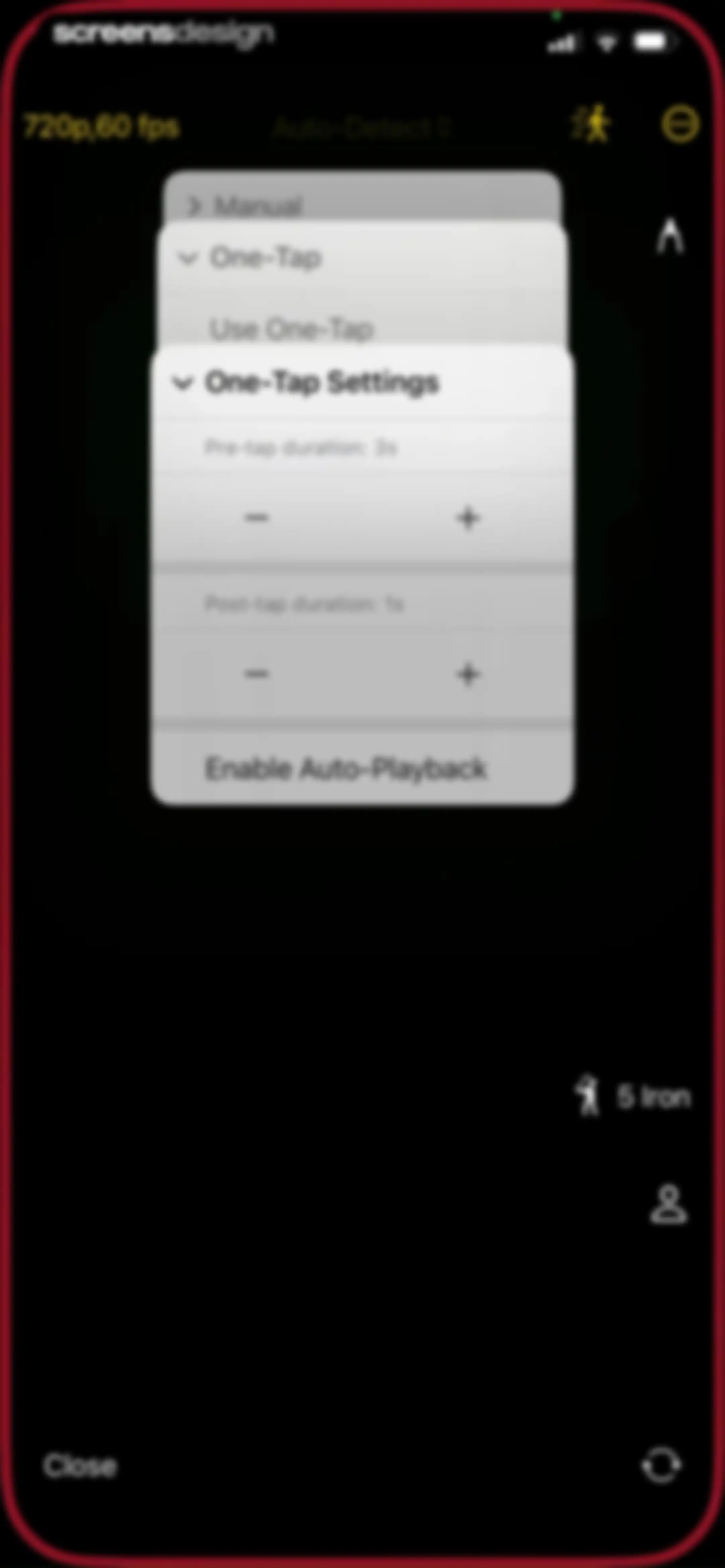 Onform: Video Analysis App screen 68