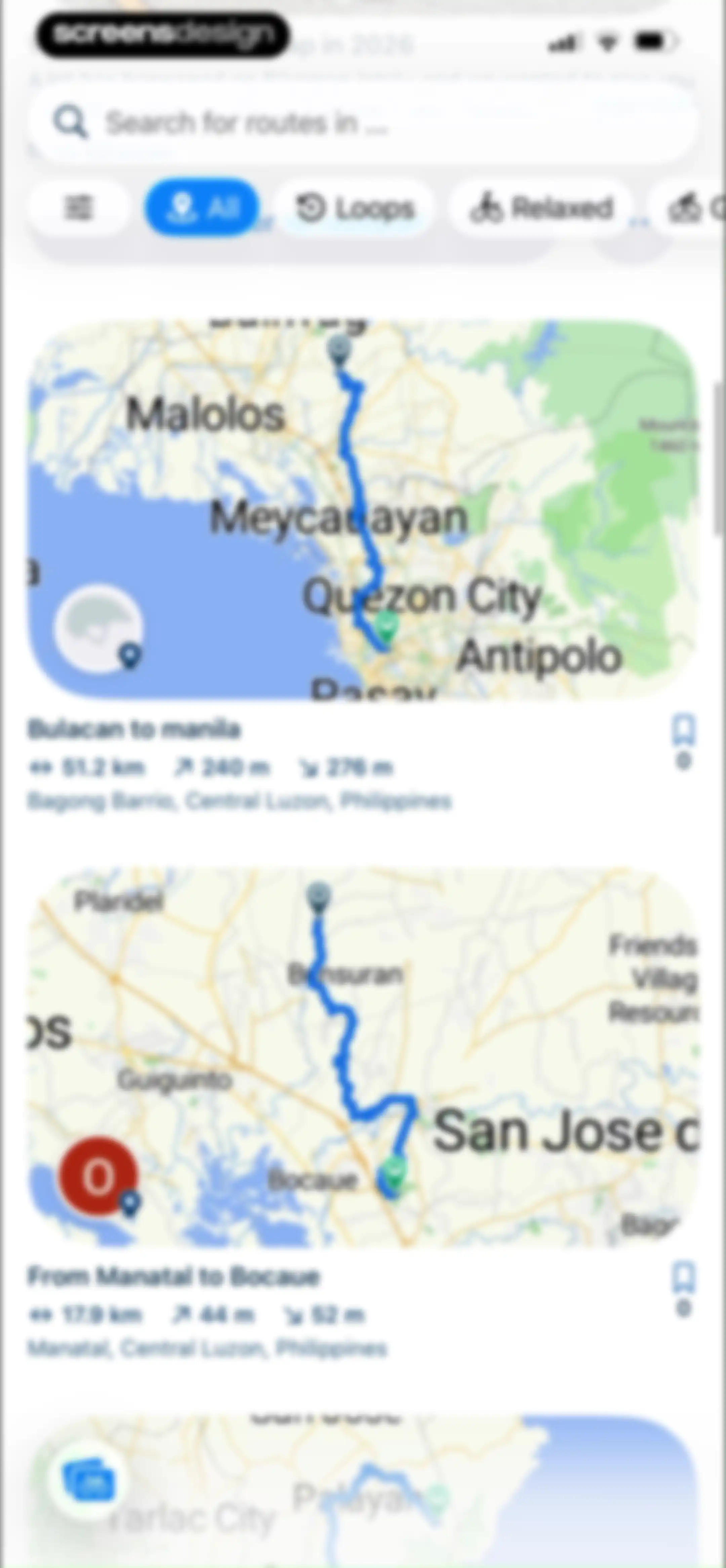 Bikemap: Bicycle Tracker & GPS screen 82