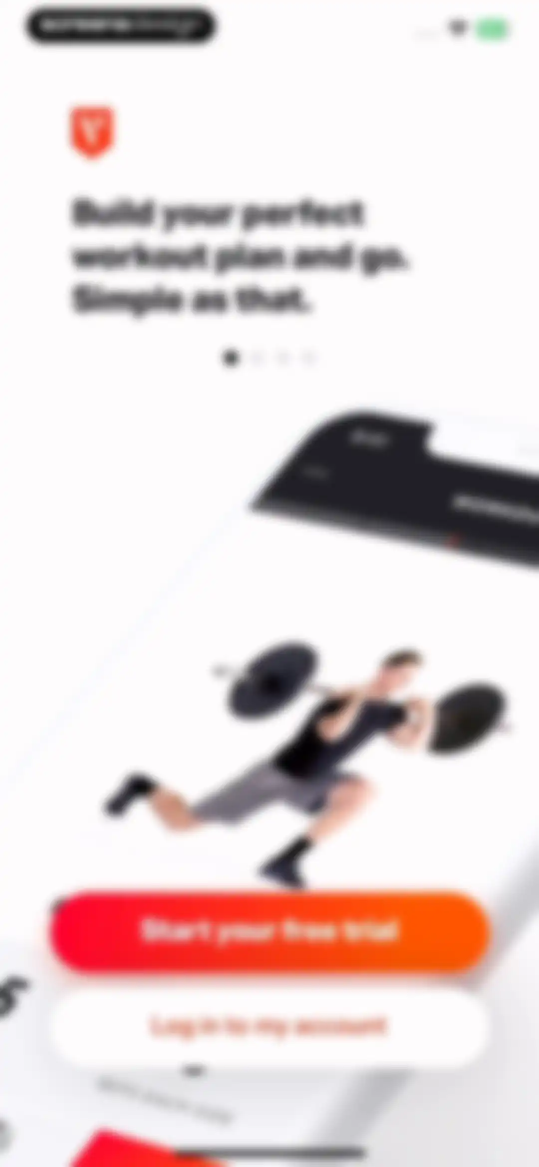 Volt: Gym & Home Workout Plans screen 2