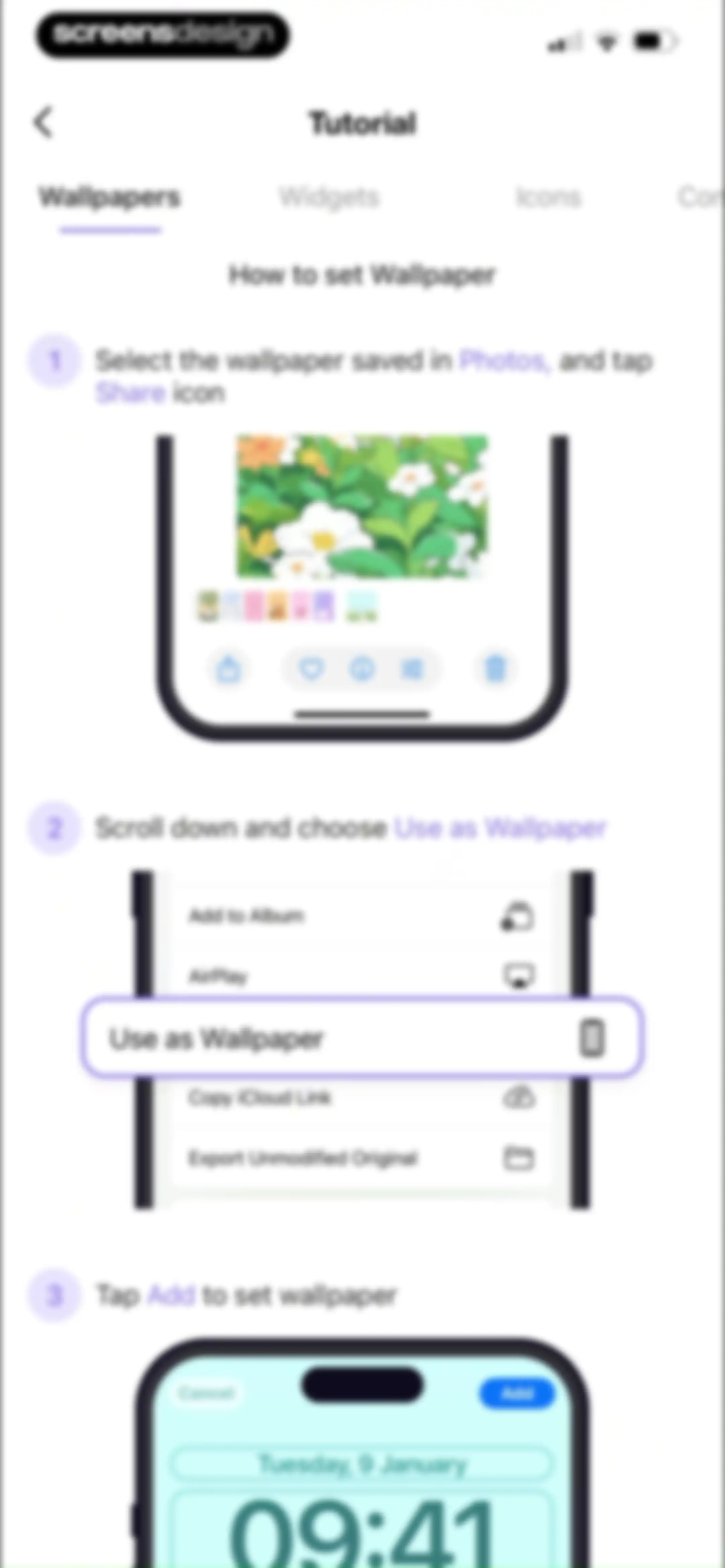 Themie: Wallpapers & Theme screen 23