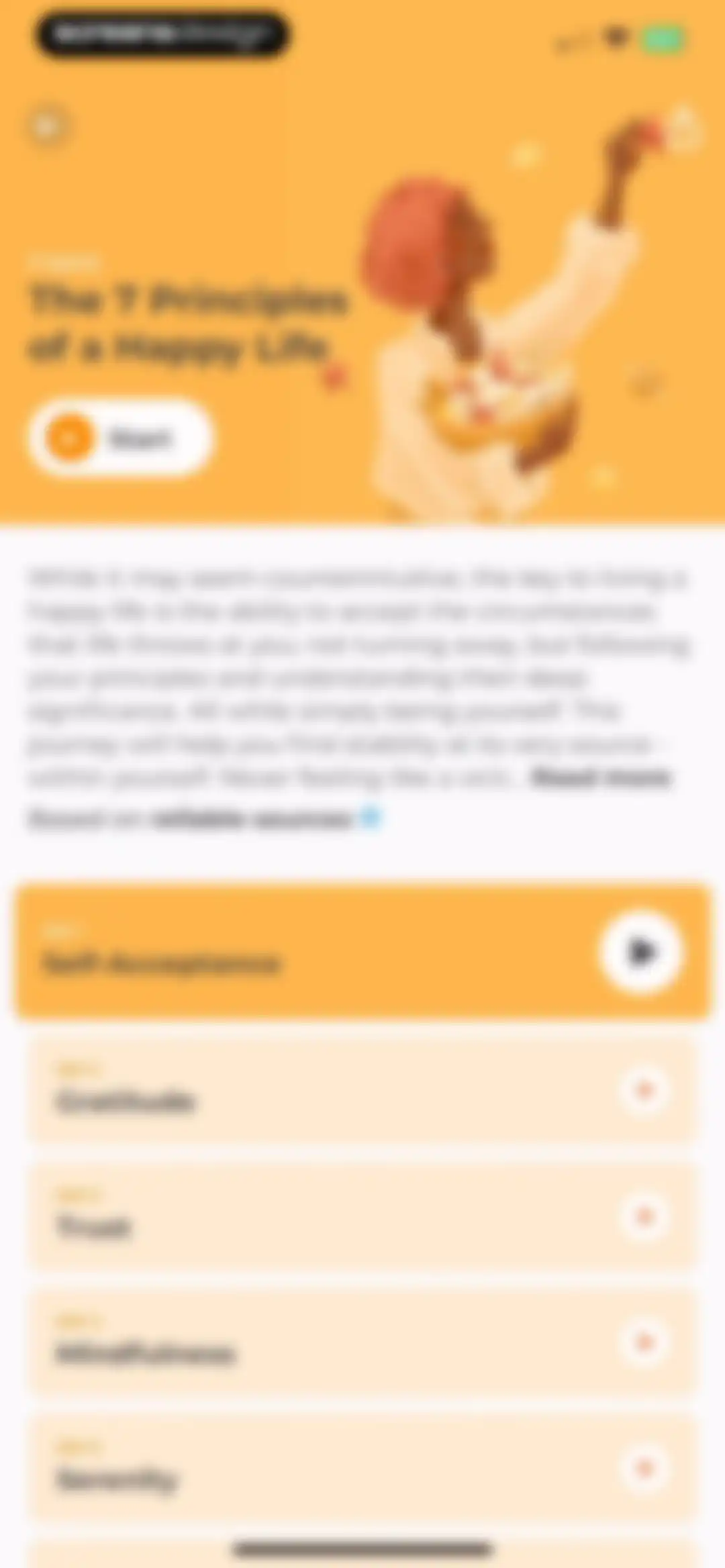UpLife: CBT Therapy, Self Care screen 26